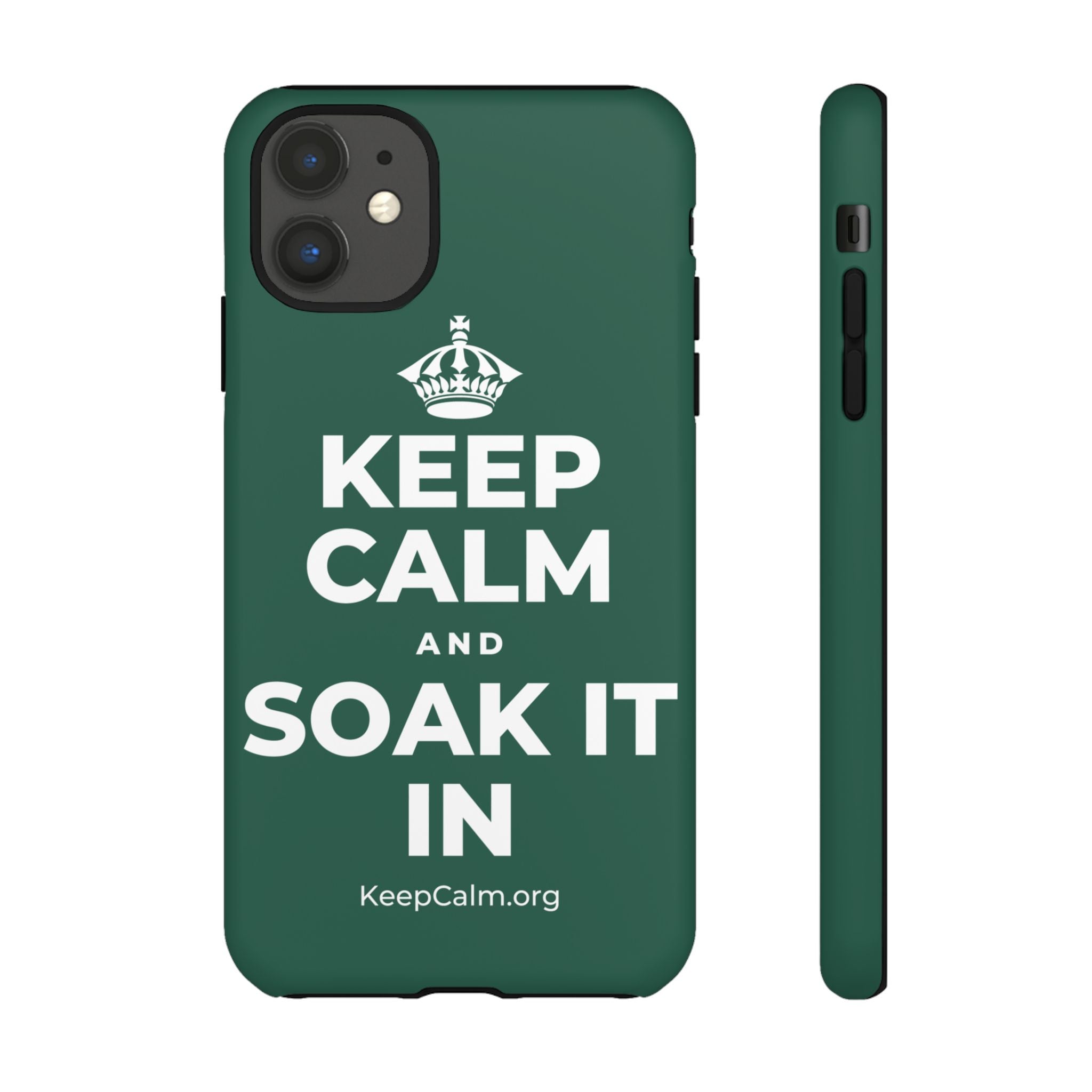 KEEP CALM AND SOAK IT IN Phone Case