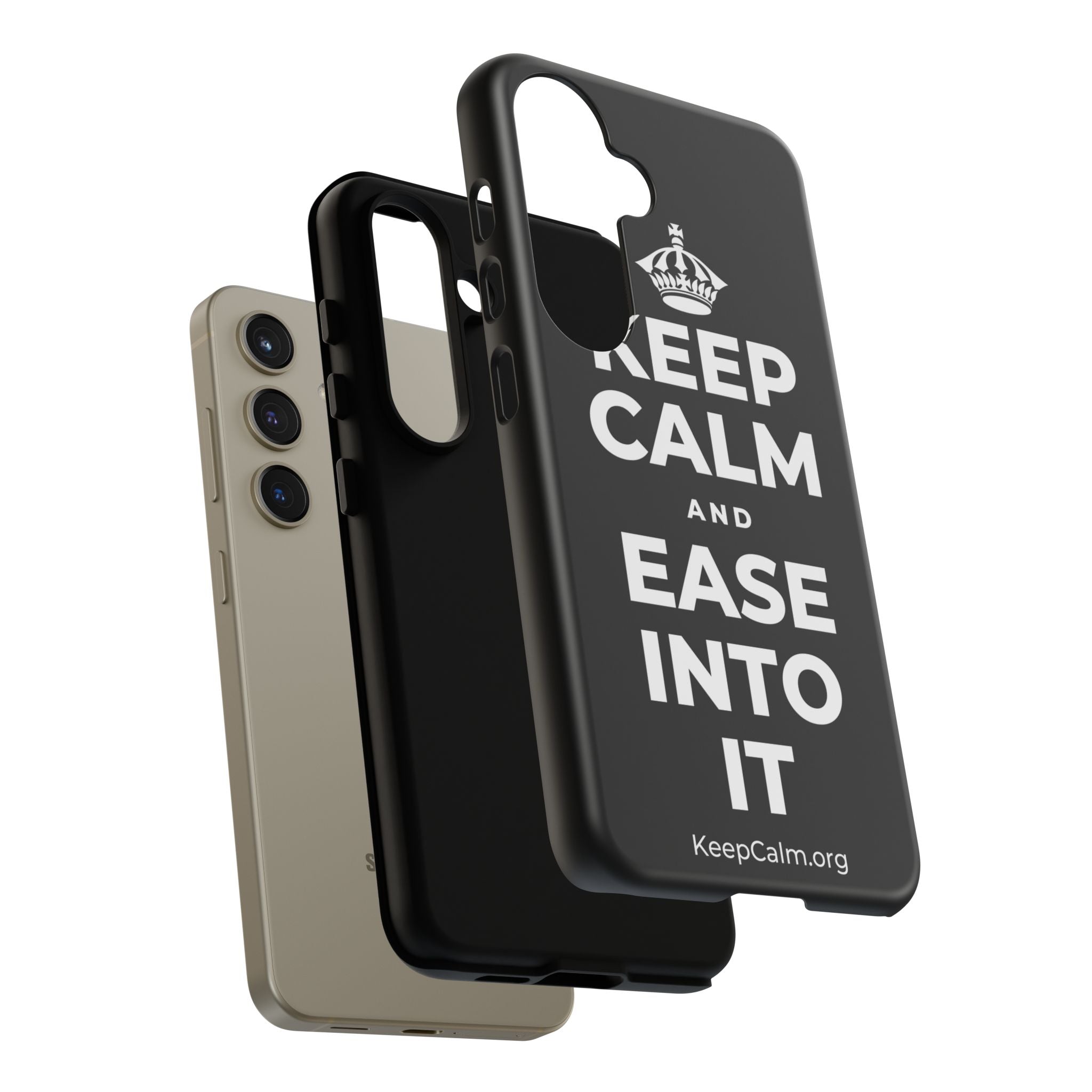 KEEP CALM AND EASE INTO IT Phone Case