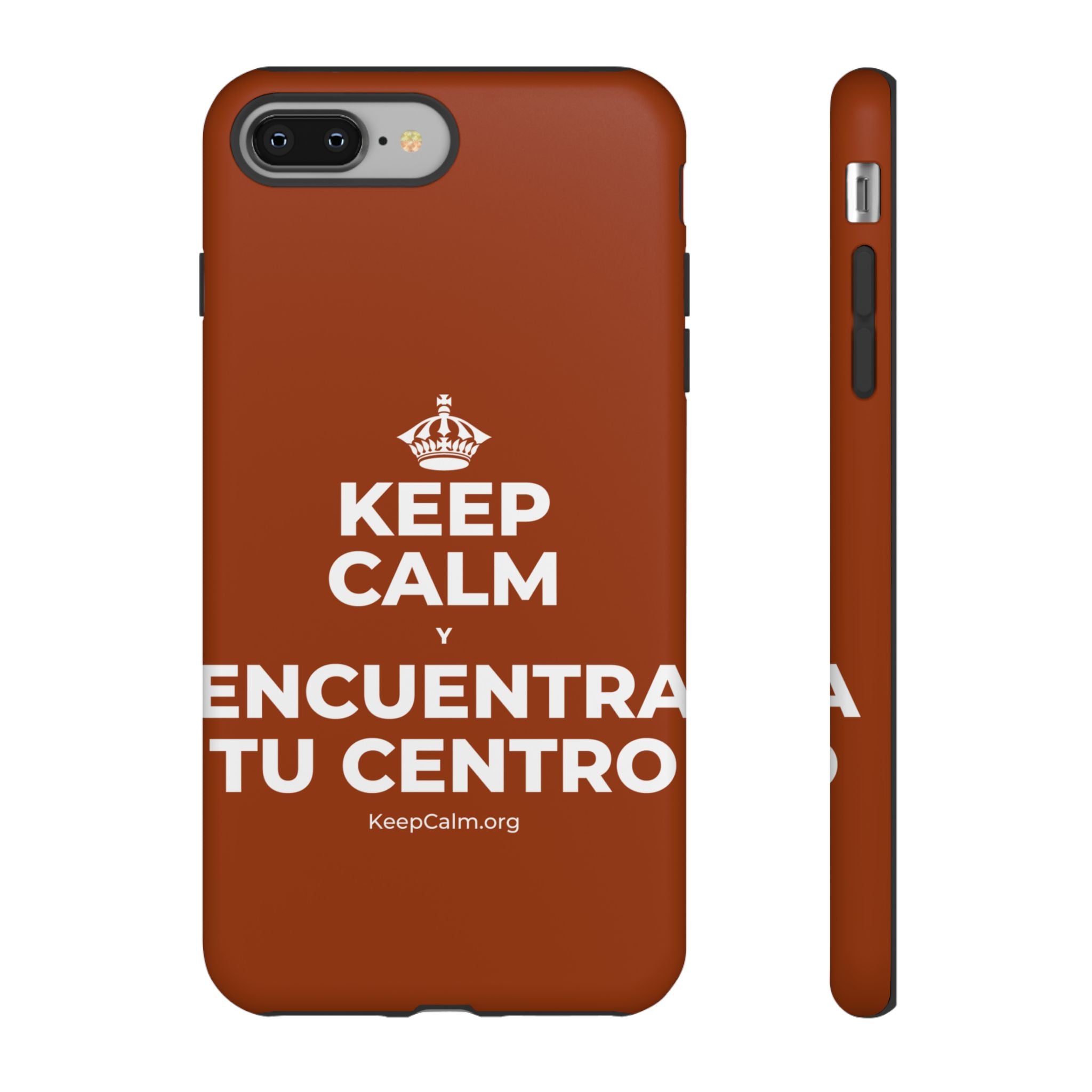 KEEP CALM Y ENCUENTRA TU CENTRO Phone Case
