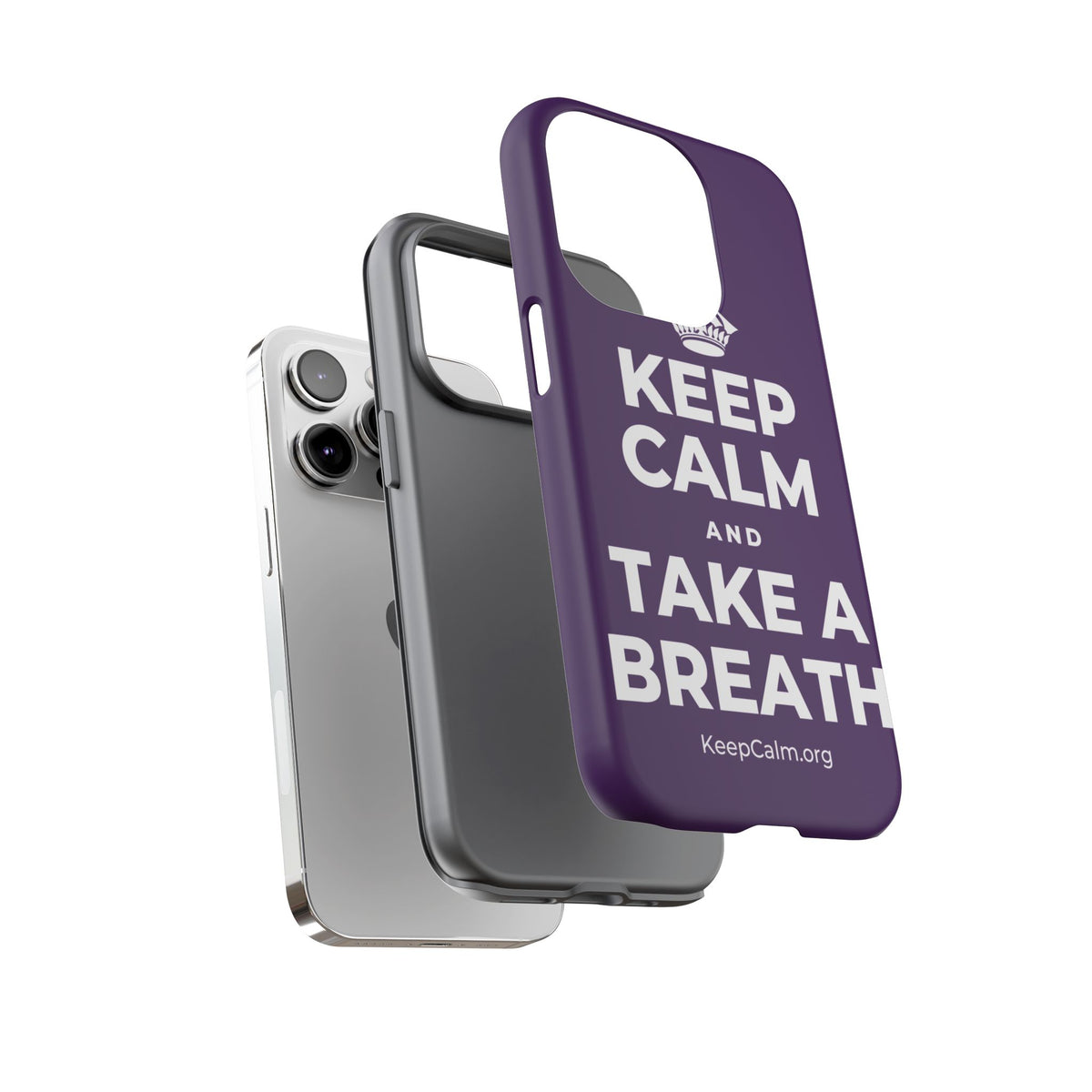 KEEP CALM AND TAKE A BREATH Phone Case