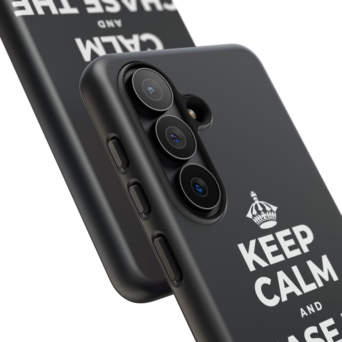 KEEP CALM AND CHASE THE MOONLIGHT Phone Case (Dark)