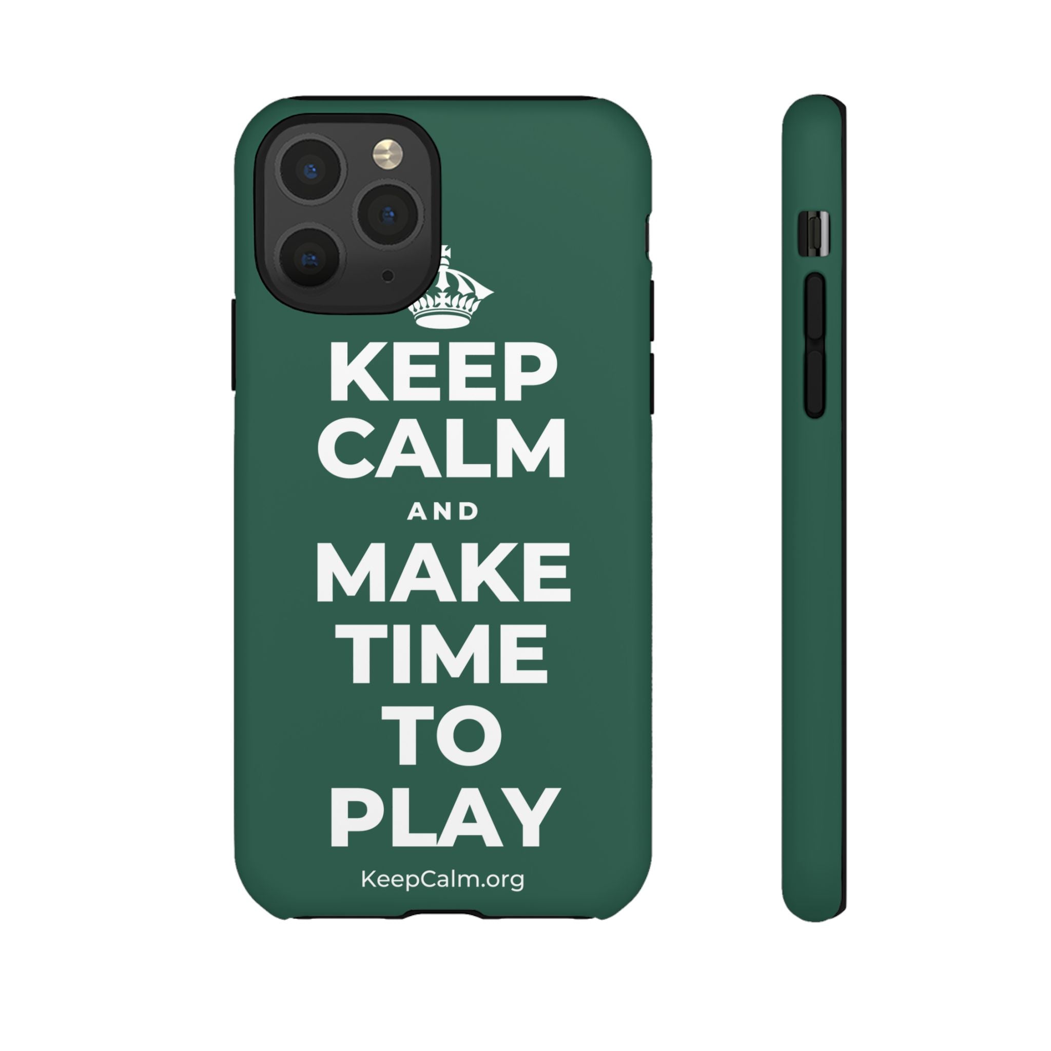 KEEP CALM AND MAKE TIME TO PLAY Phone Case