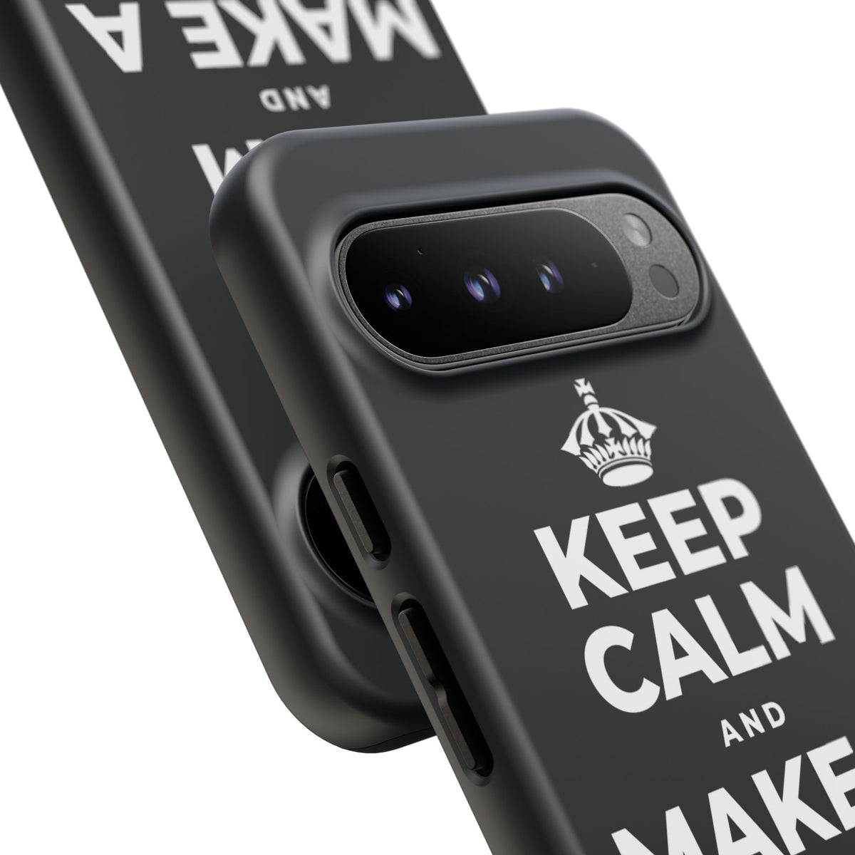 KEEP CALM AND MAKE A HAPPY MEMORY Phone Case (Dark)