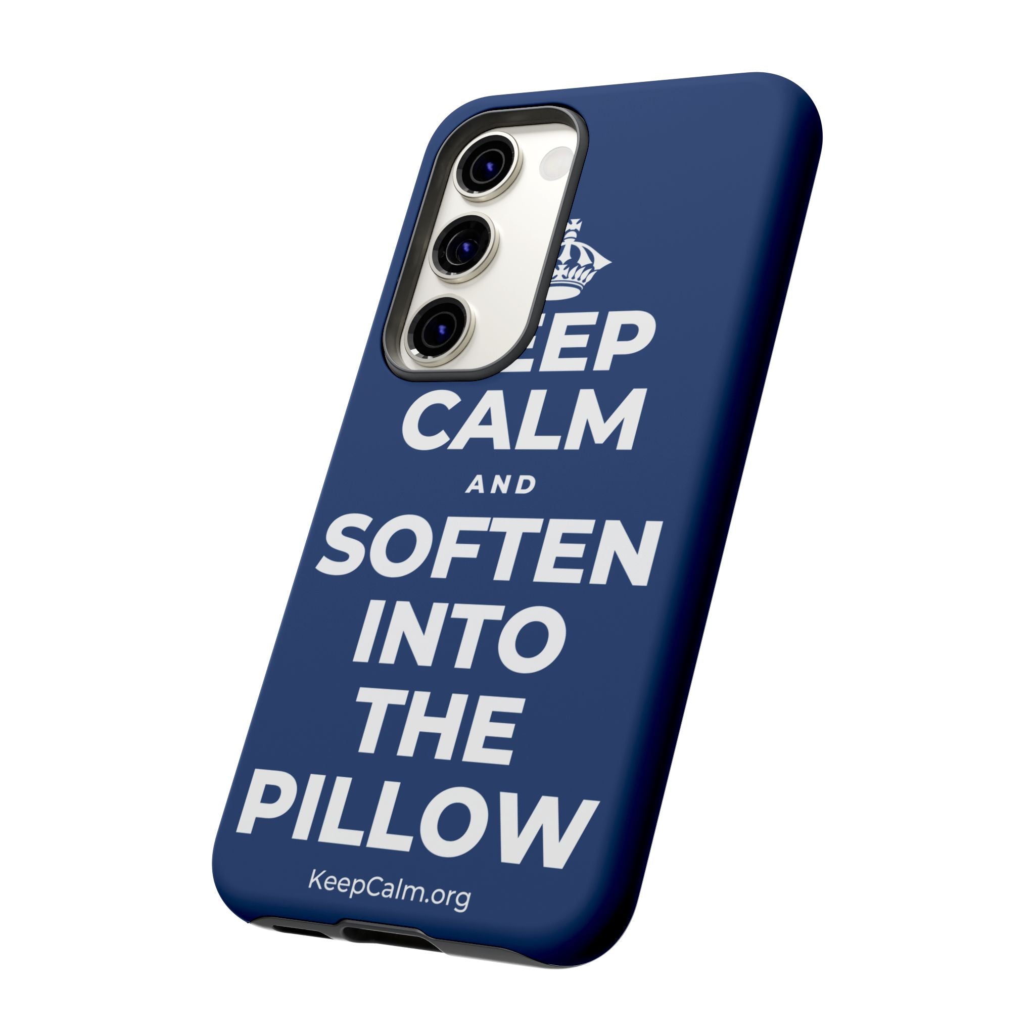 KEEP CALM AND SOFTEN INTO THE PILLOW Phone Case