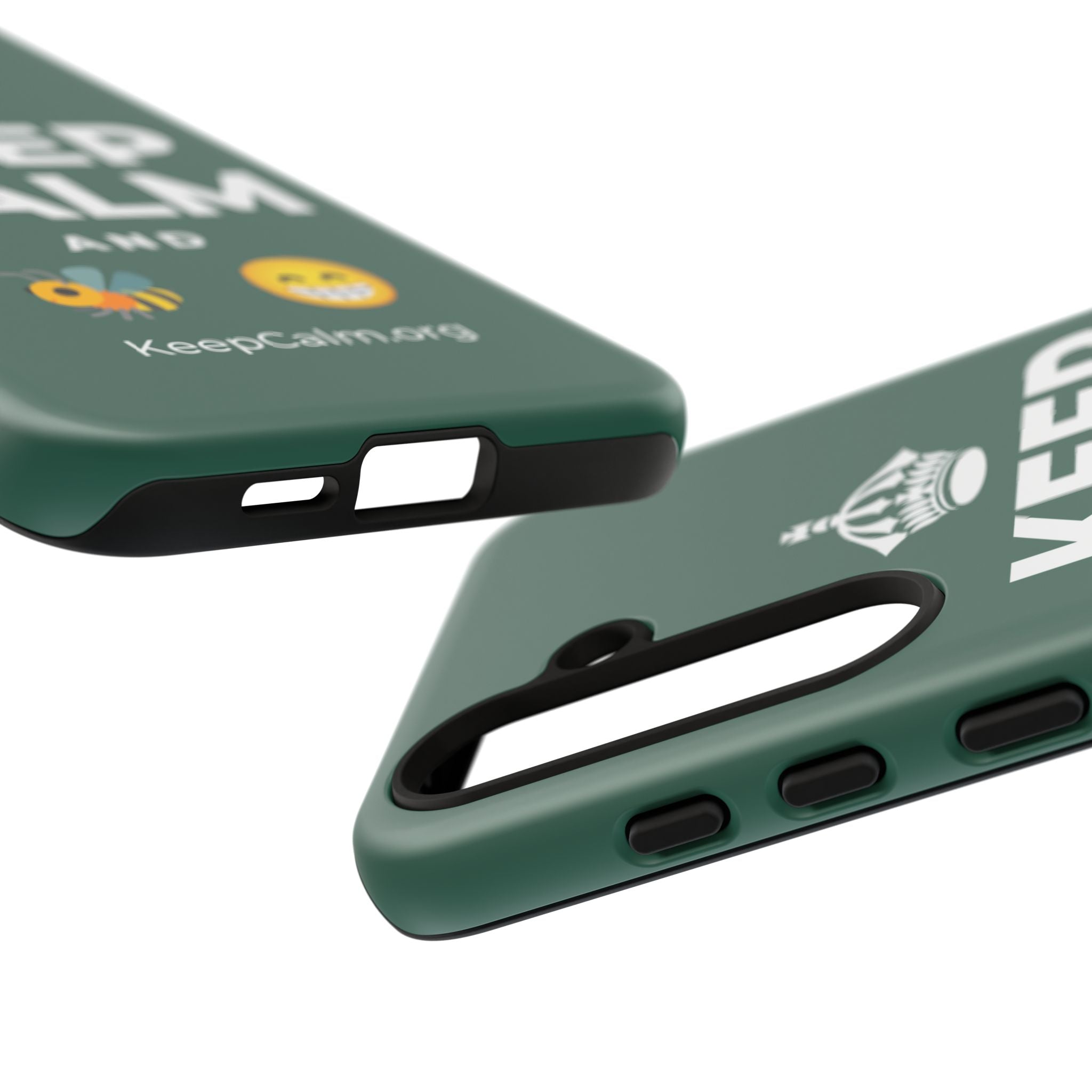 KEEP CALM AND BEE HAPPY Phone Case