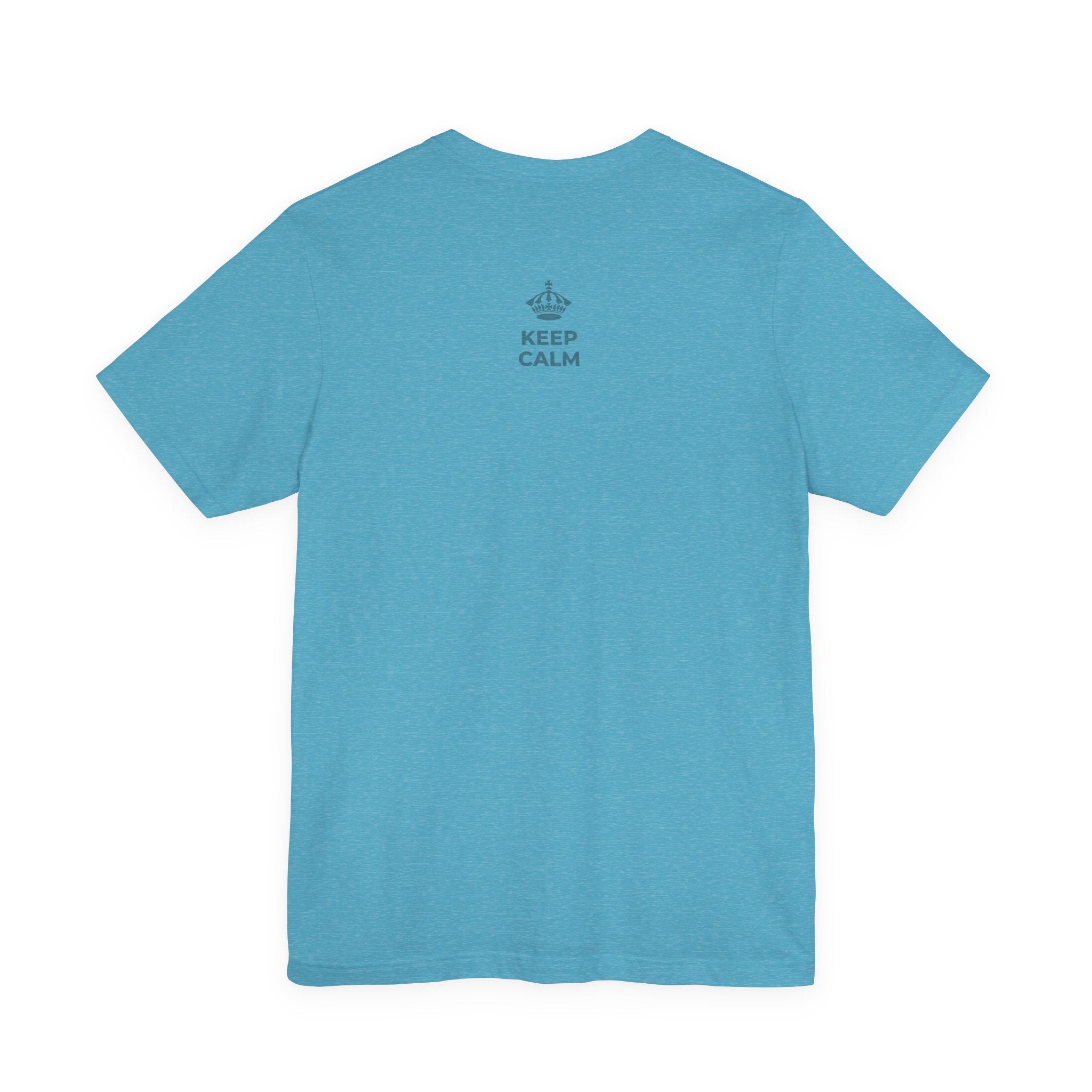 KEEP CALM AND LET THEM T-Shirt (Soft Cream–Heather Mauve)