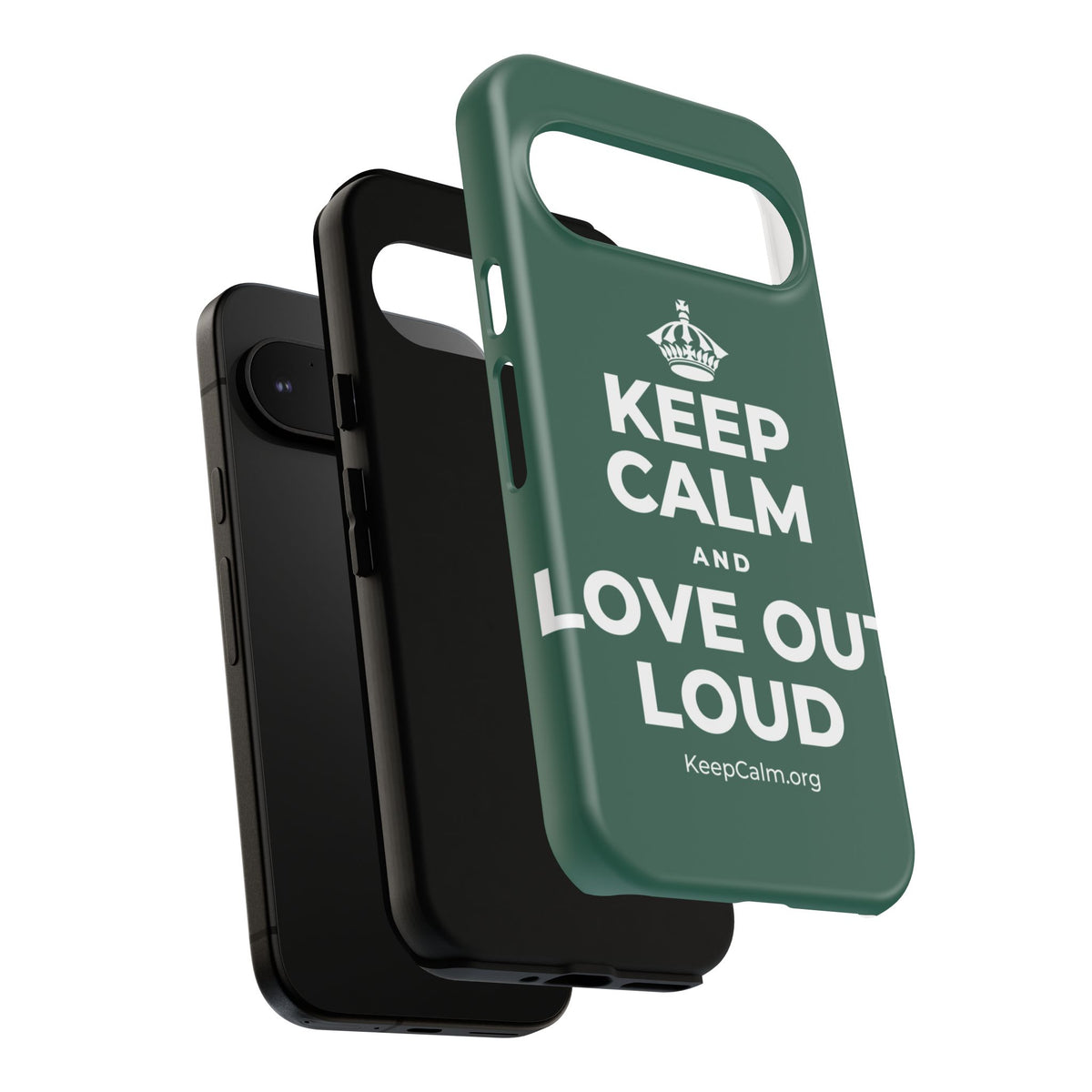KEEP CALM AND LOVE OUT LOUD Phone Case