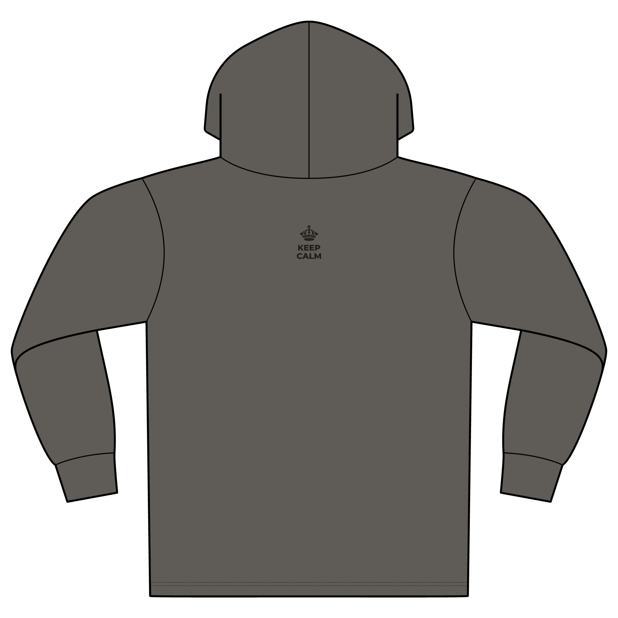 KEEP CALM AND BEND, DON'T BREAK Organic Hoodie Tee