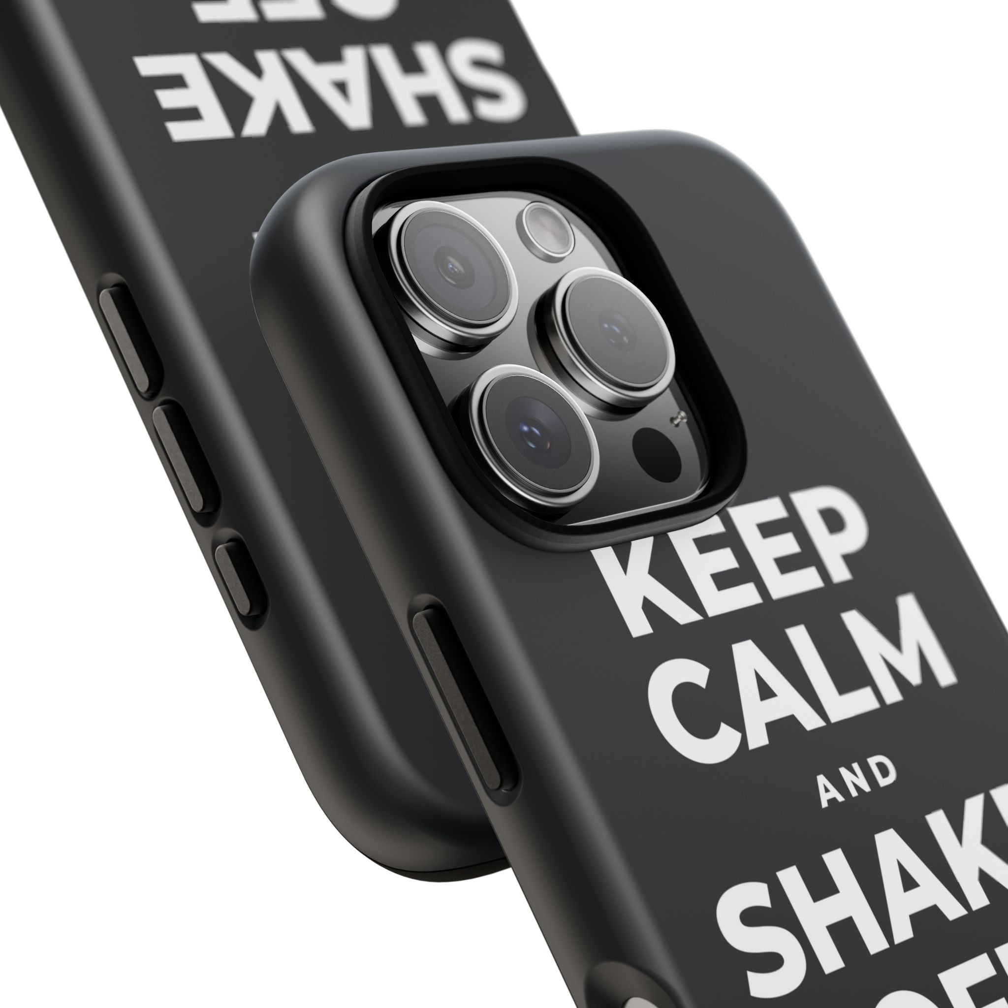 KEEP CALM AND SHAKE OFF THE WINTER Phone Case (Dark)
