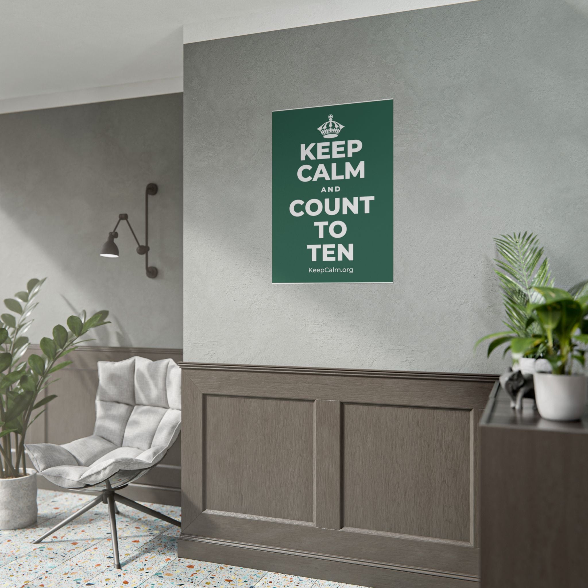 KEEP CALM AND COUNT TO TEN Poster