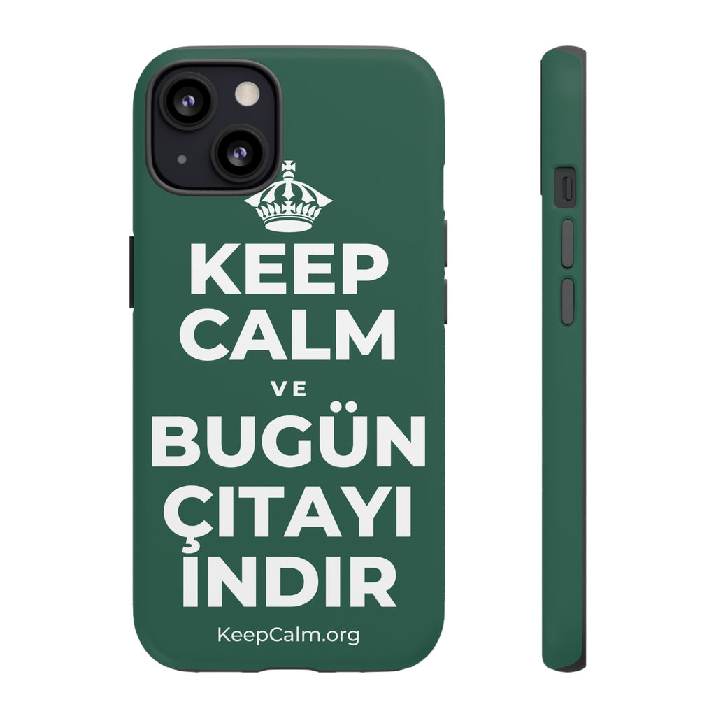 KEEP CALM VE BUGÜN ÇITAYI INDIR Phone Case