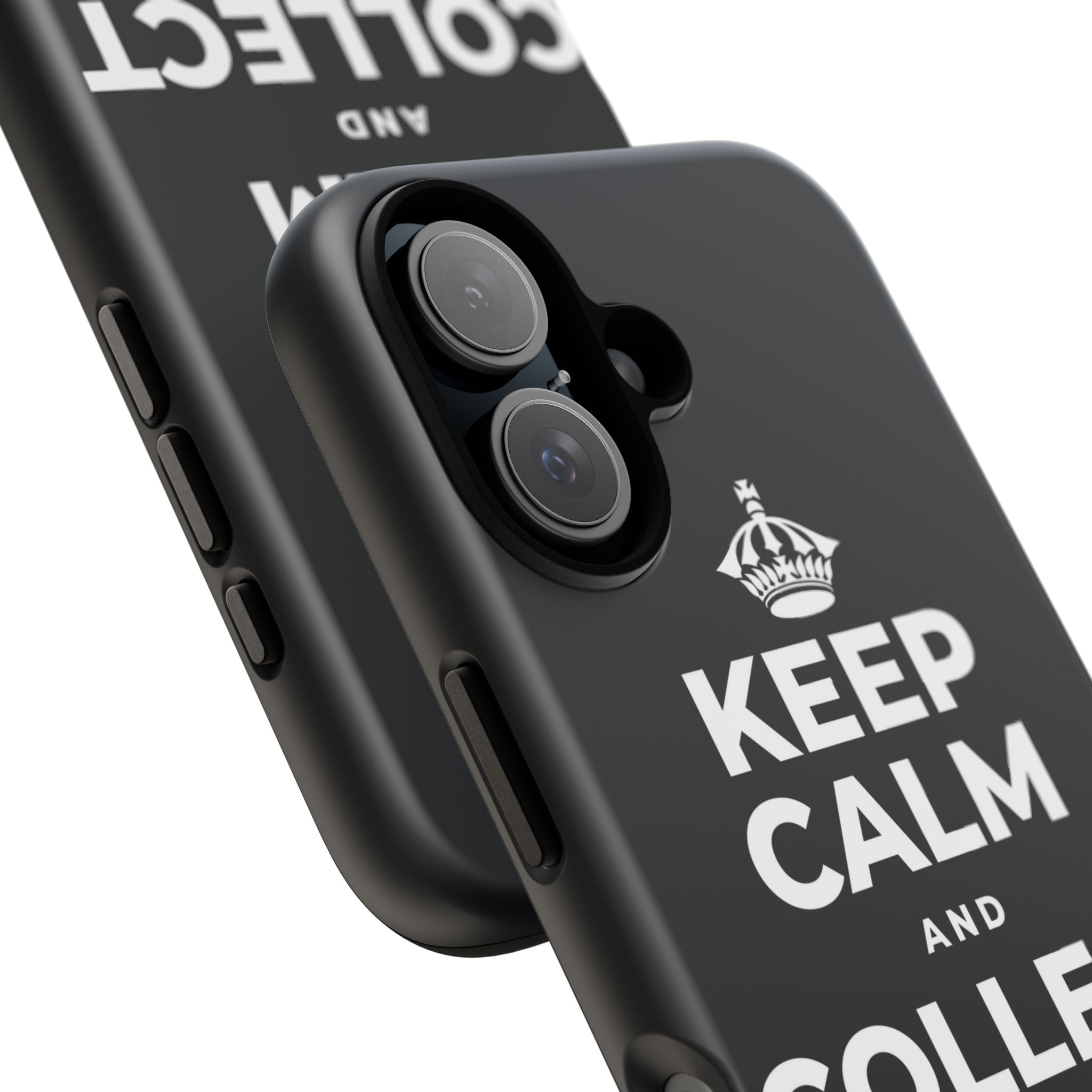 KEEP CALM AND COLLECT GOOD MOMENTS Phone Case (Dark)
