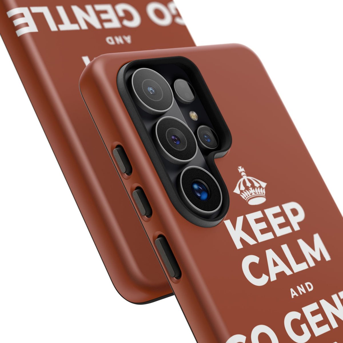 KEEP CALM AND GO GENTLE ON MONDAY Phone Case