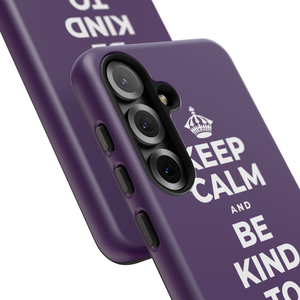 KEEP CALM AND BE KIND TO THE NEW KID Phone Case
