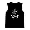 KEEP CALM AND RIDE THE WAVE Tank Top
