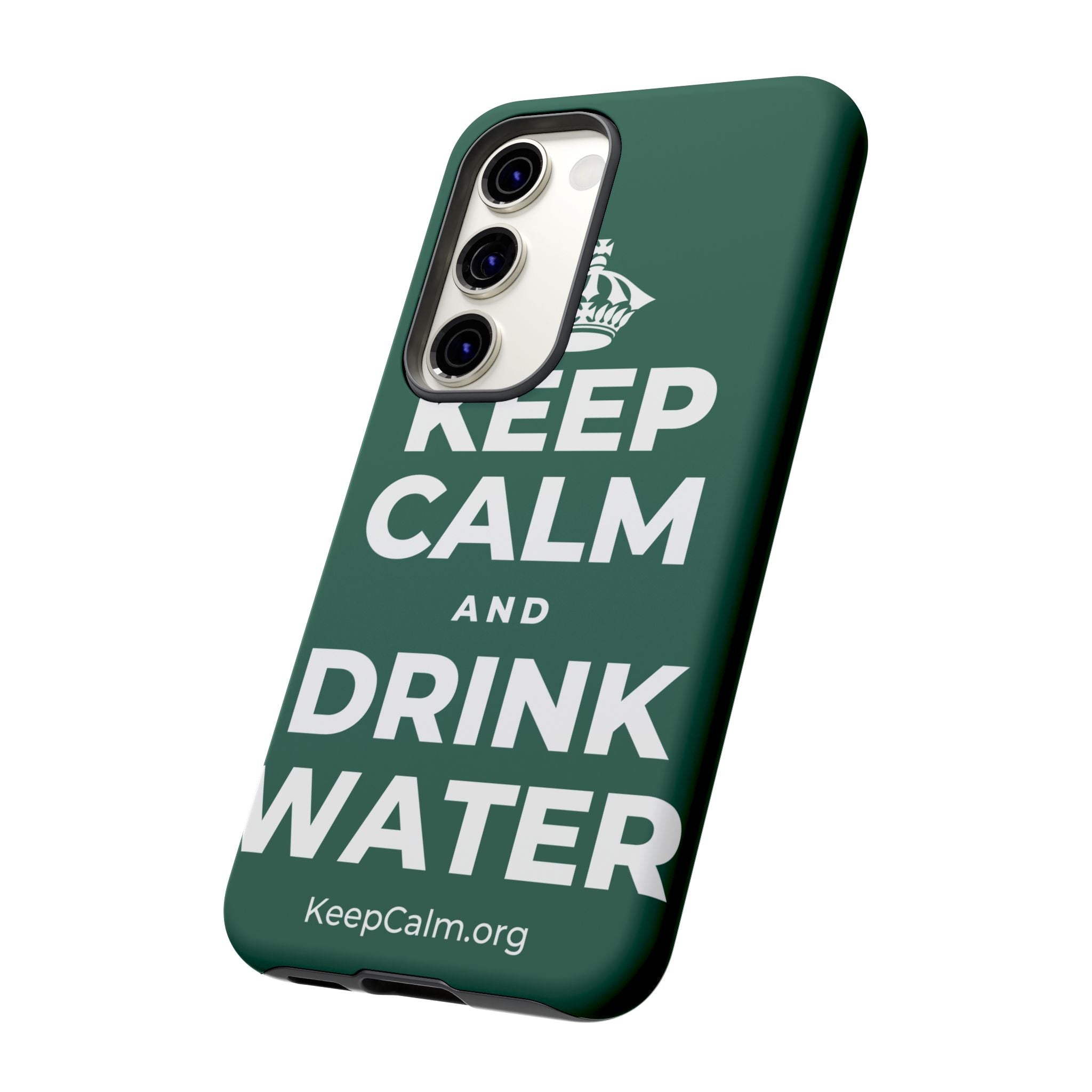 KEEP CALM AND DRINK WATER Phone Case