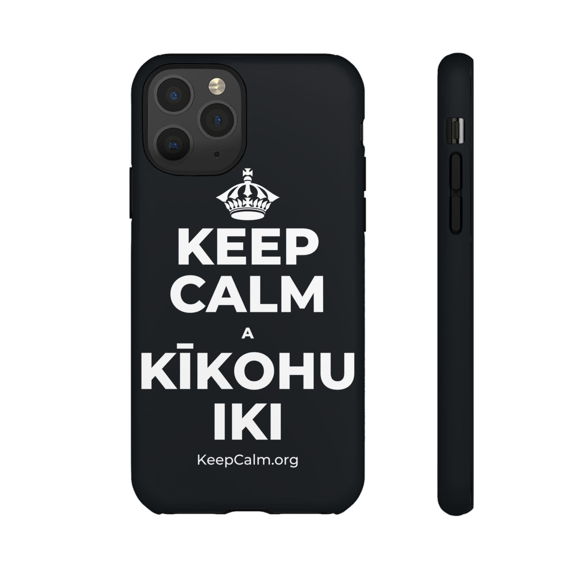 KEEP CALM A KĪKOHU IKI Phone Case (Dark)