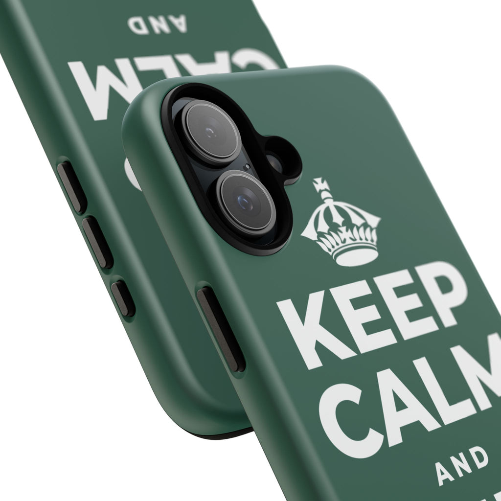 KEEP CALM AND SHINE ON Phone Case