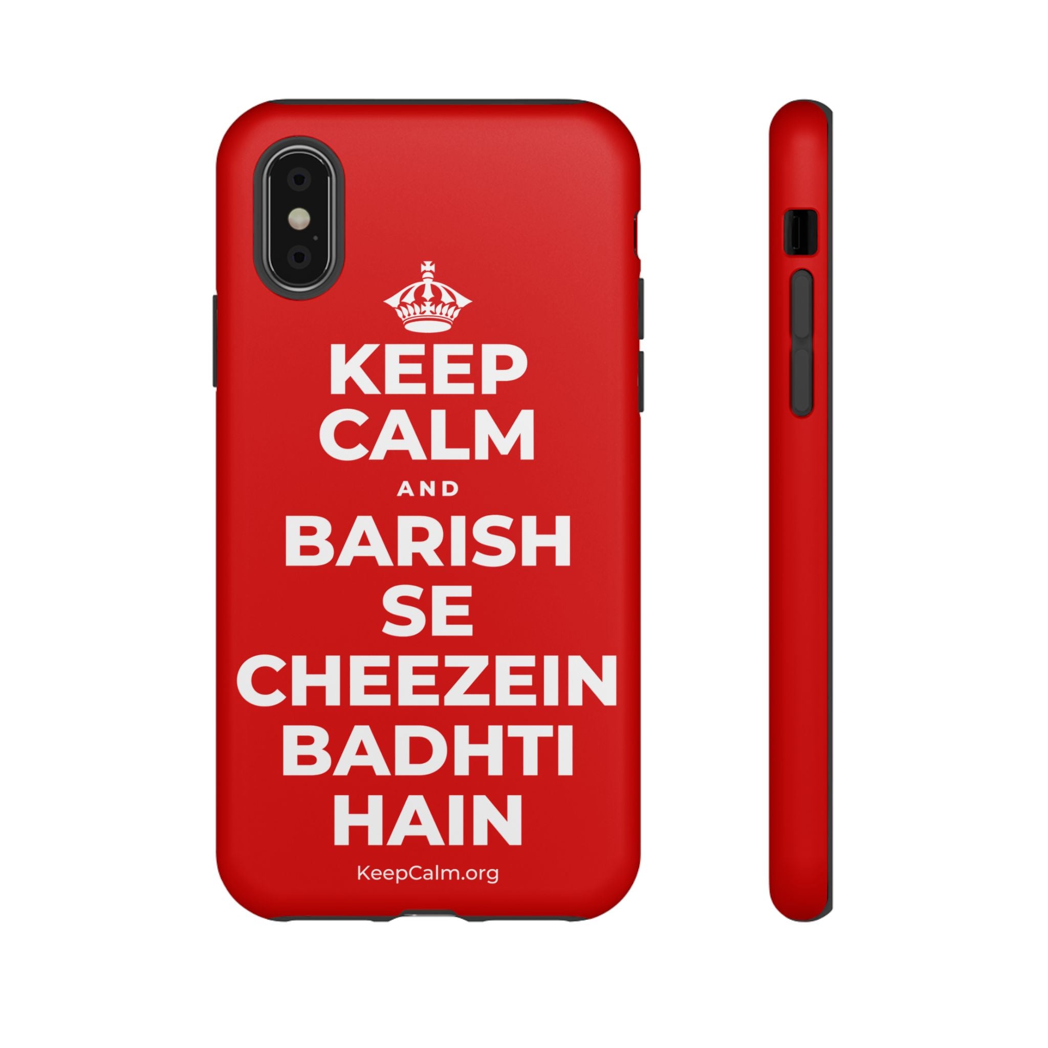 KEEP CALM AND BARISH SE CHEEZEIN BADHTI HAIN Phone Case