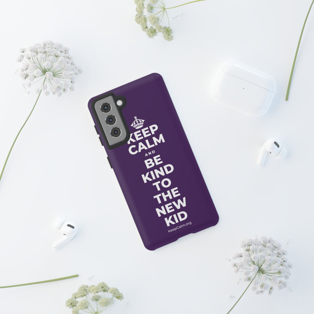 KEEP CALM AND BE KIND TO THE NEW KID Phone Case