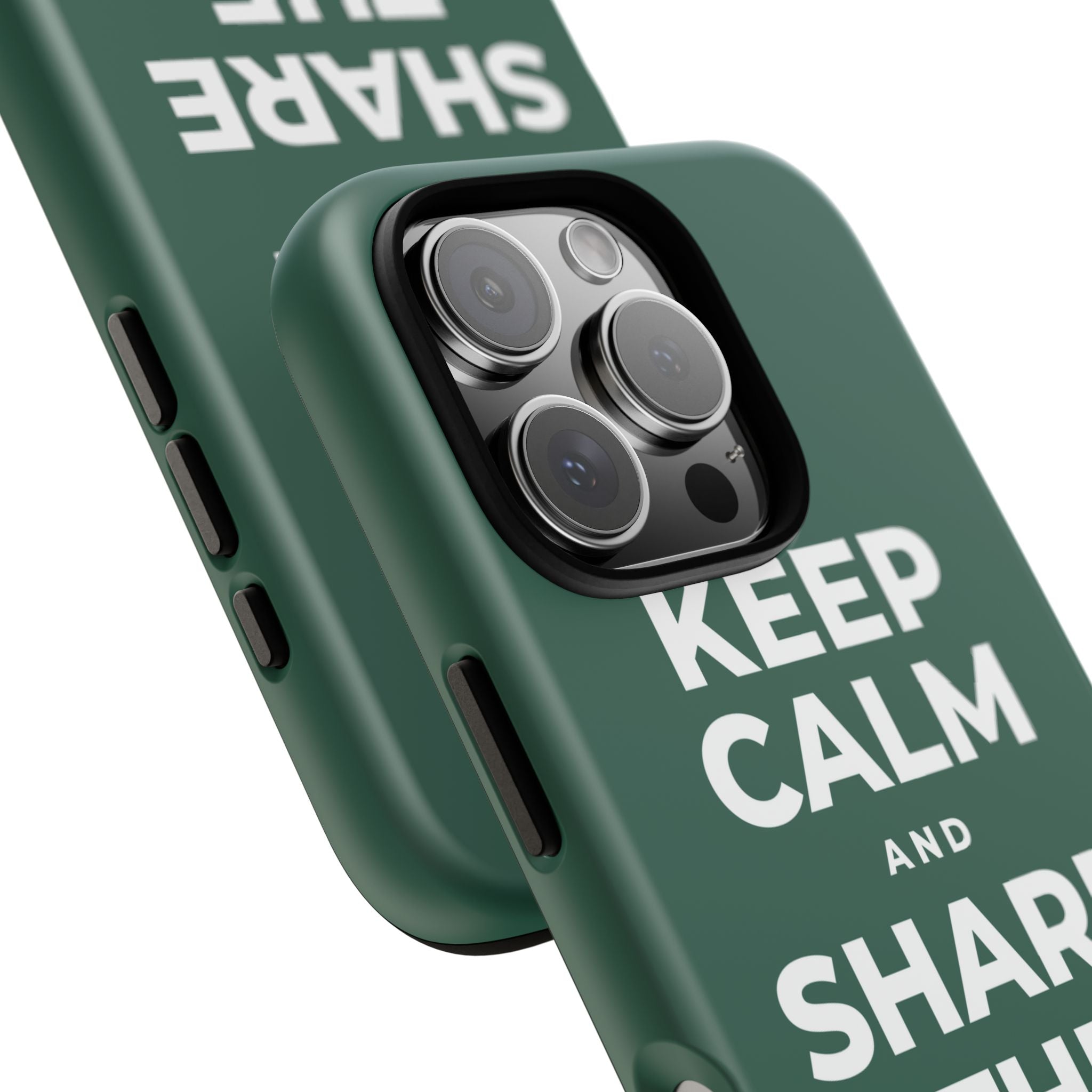 KEEP CALM AND SHARE THE GOOD NEWS Phone Case