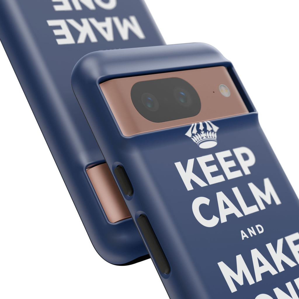 KEEP CALM AND MAKE ONE SMALL CHANGE Phone Case