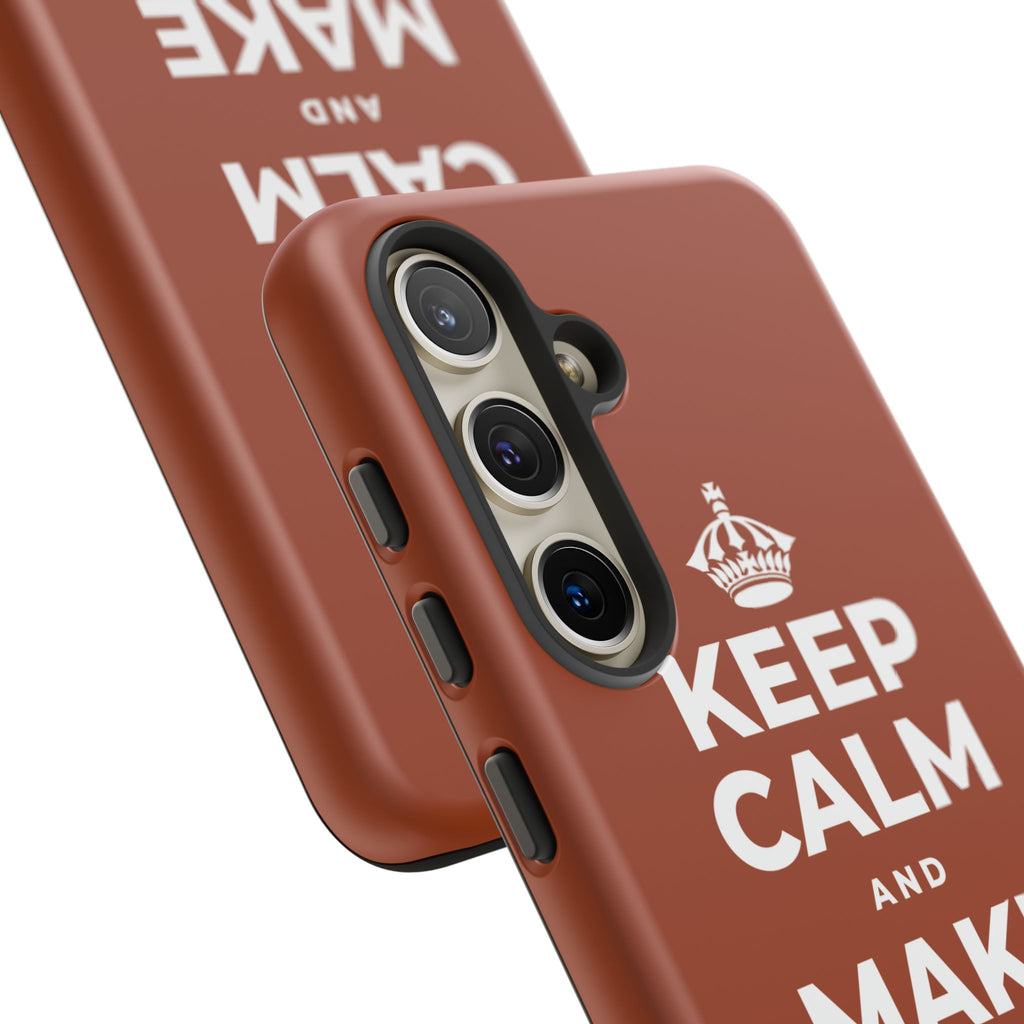 KEEP CALM AND MAKE YOUR MOVE Phone Case
