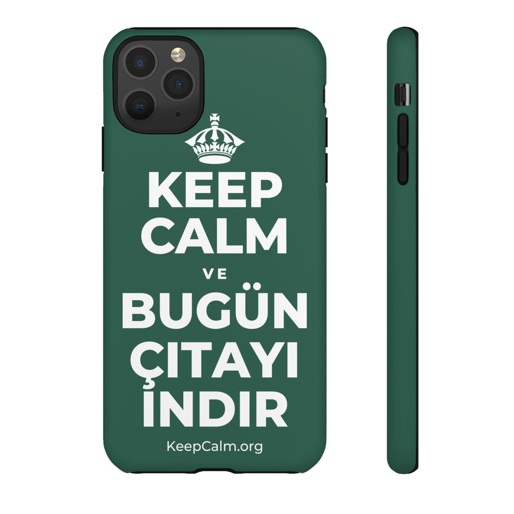 KEEP CALM VE BUGÜN ÇITAYI INDIR Phone Case