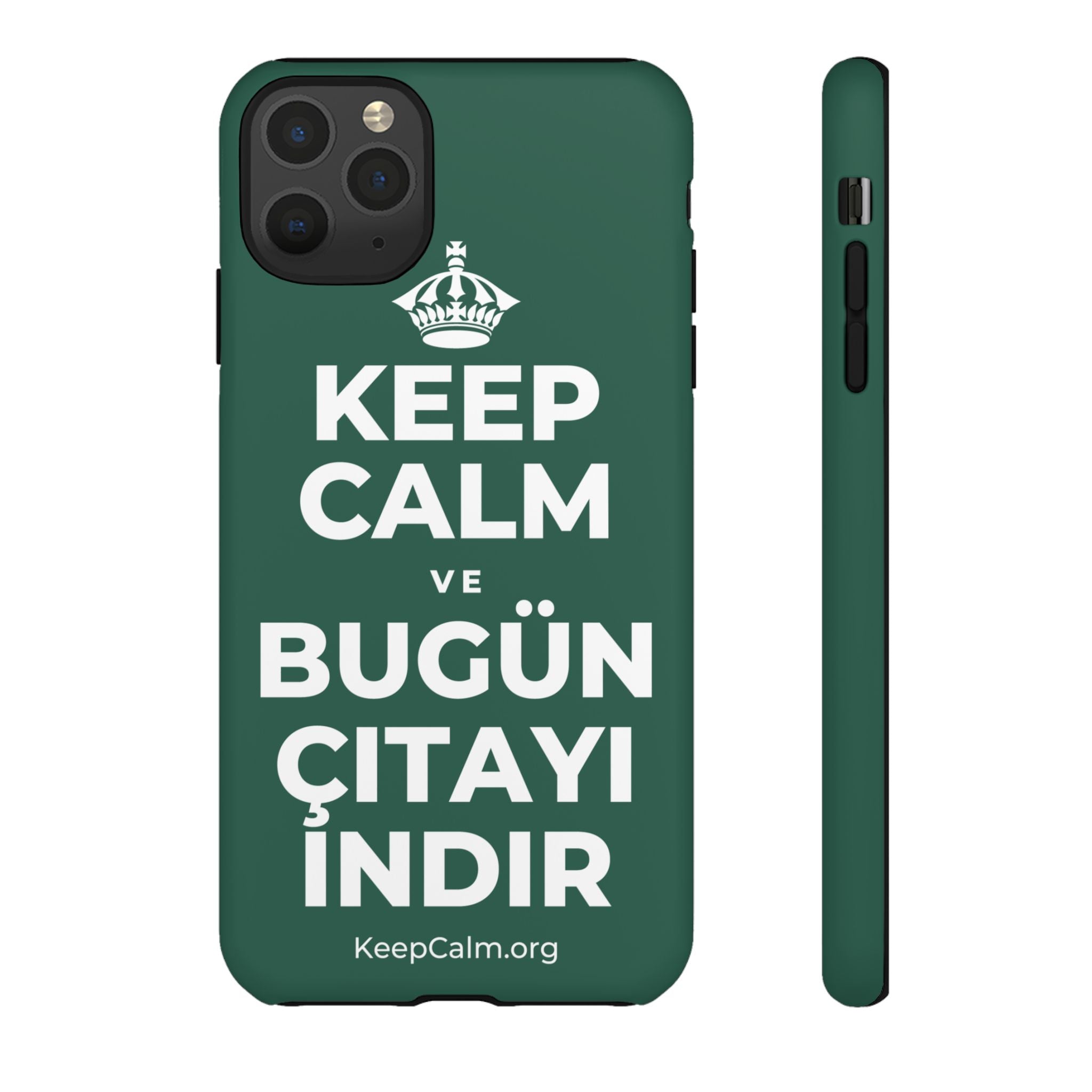 KEEP CALM VE BUGÜN ÇITAYI INDIR Phone Case