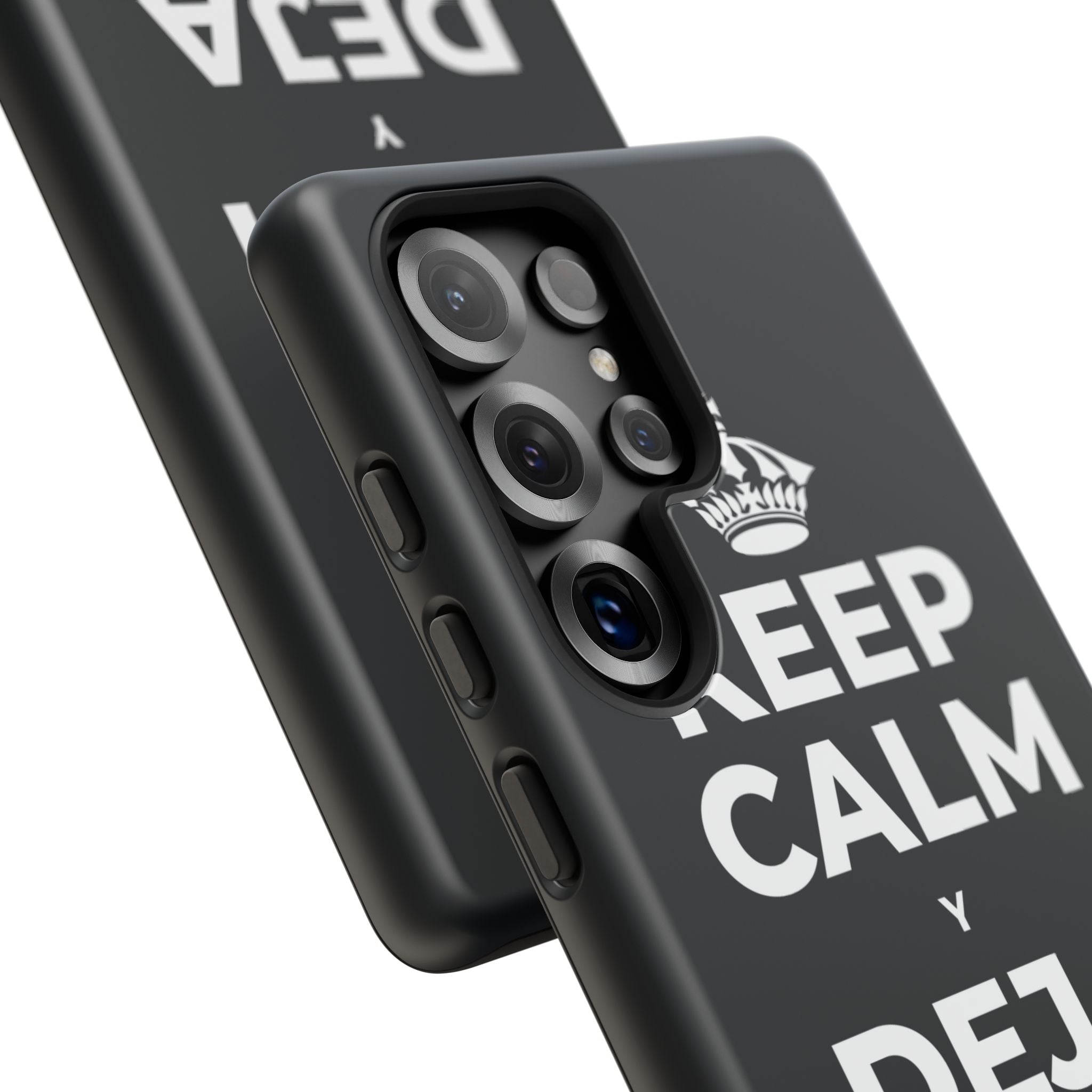 KEEP CALM Y DEJA QUE BASTE Phone Case (Dark)