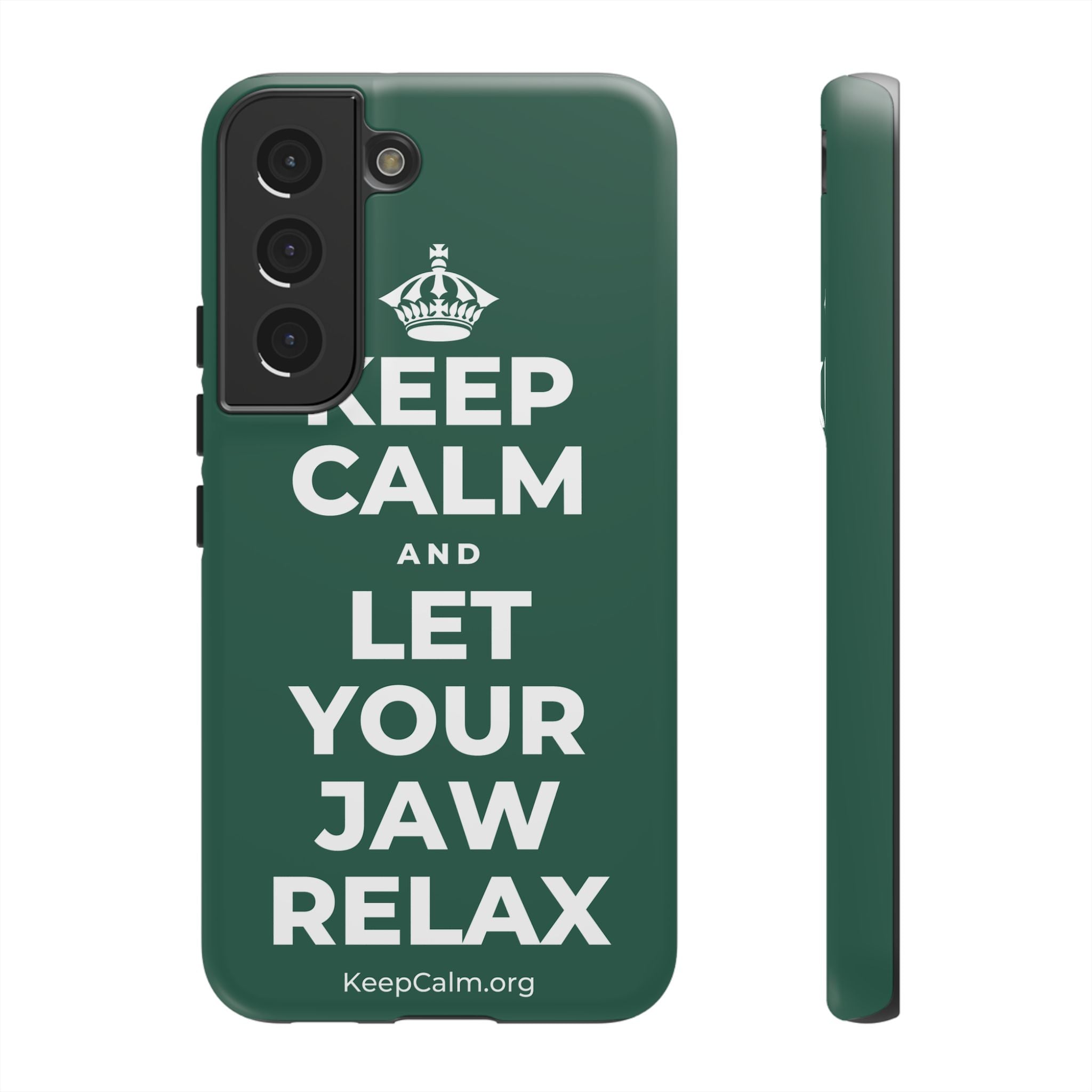 KEEP CALM AND LET YOUR JAW RELAX Phone Case