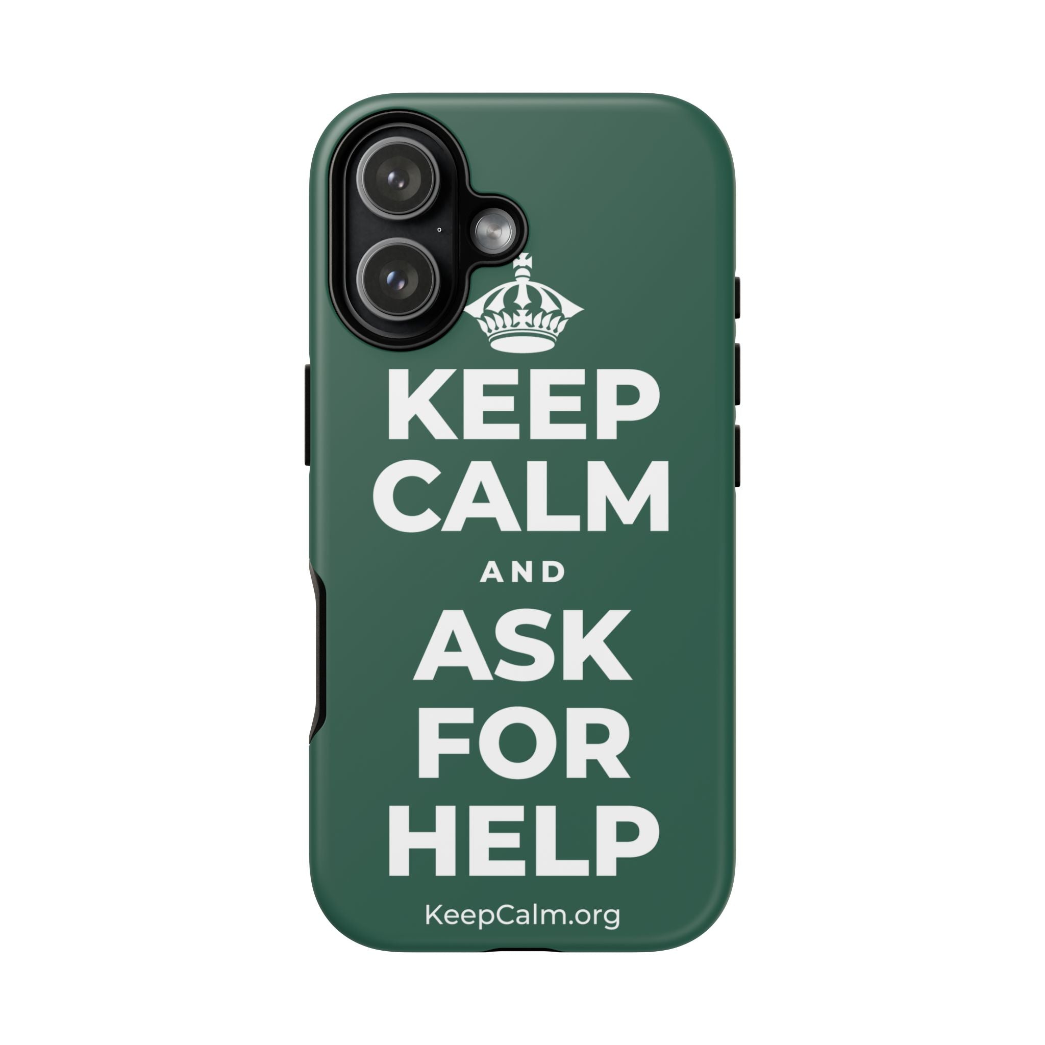 KEEP CALM AND ASK FOR HELP Phone Case
