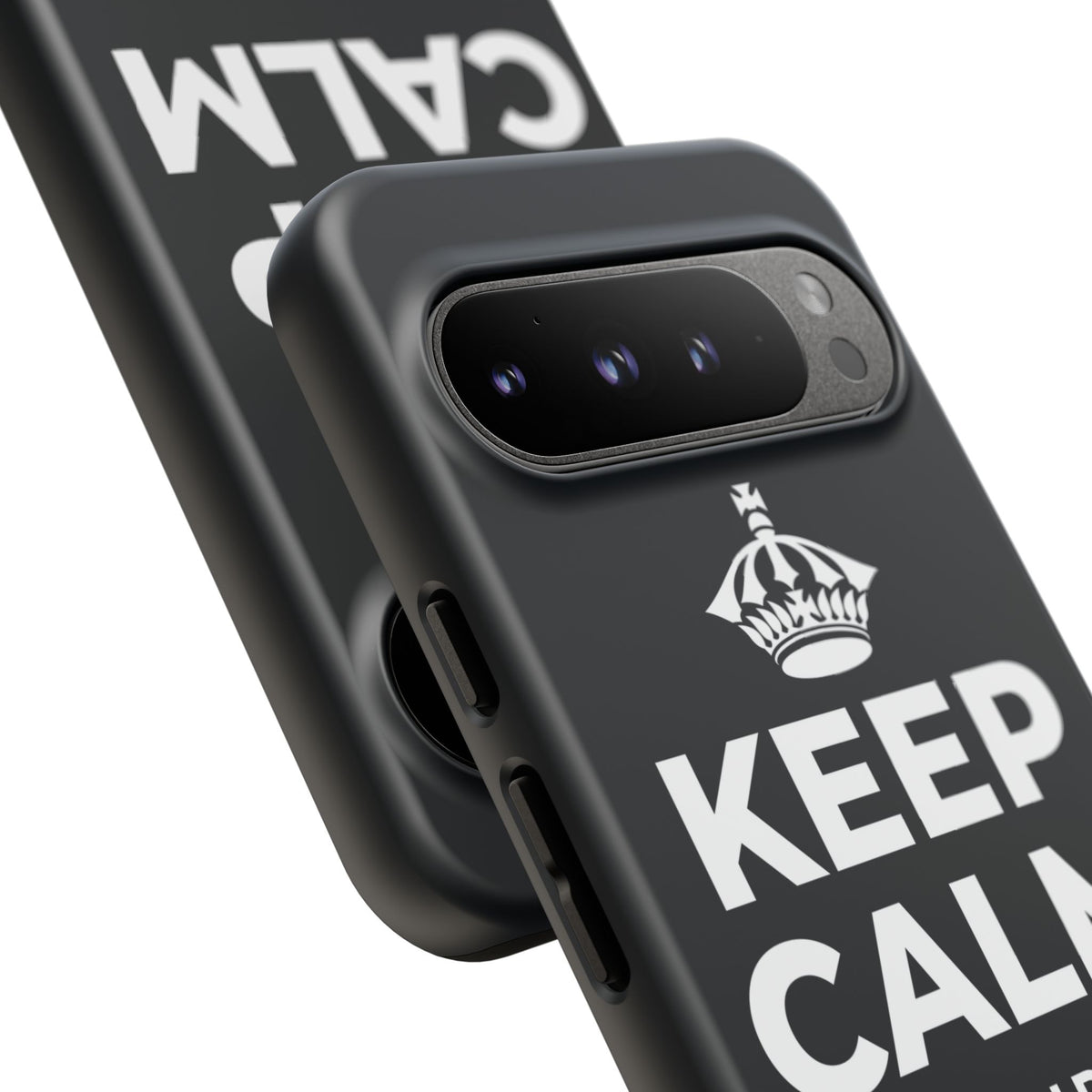 KEEP CALM AND SHINE Phone Case (Dark)