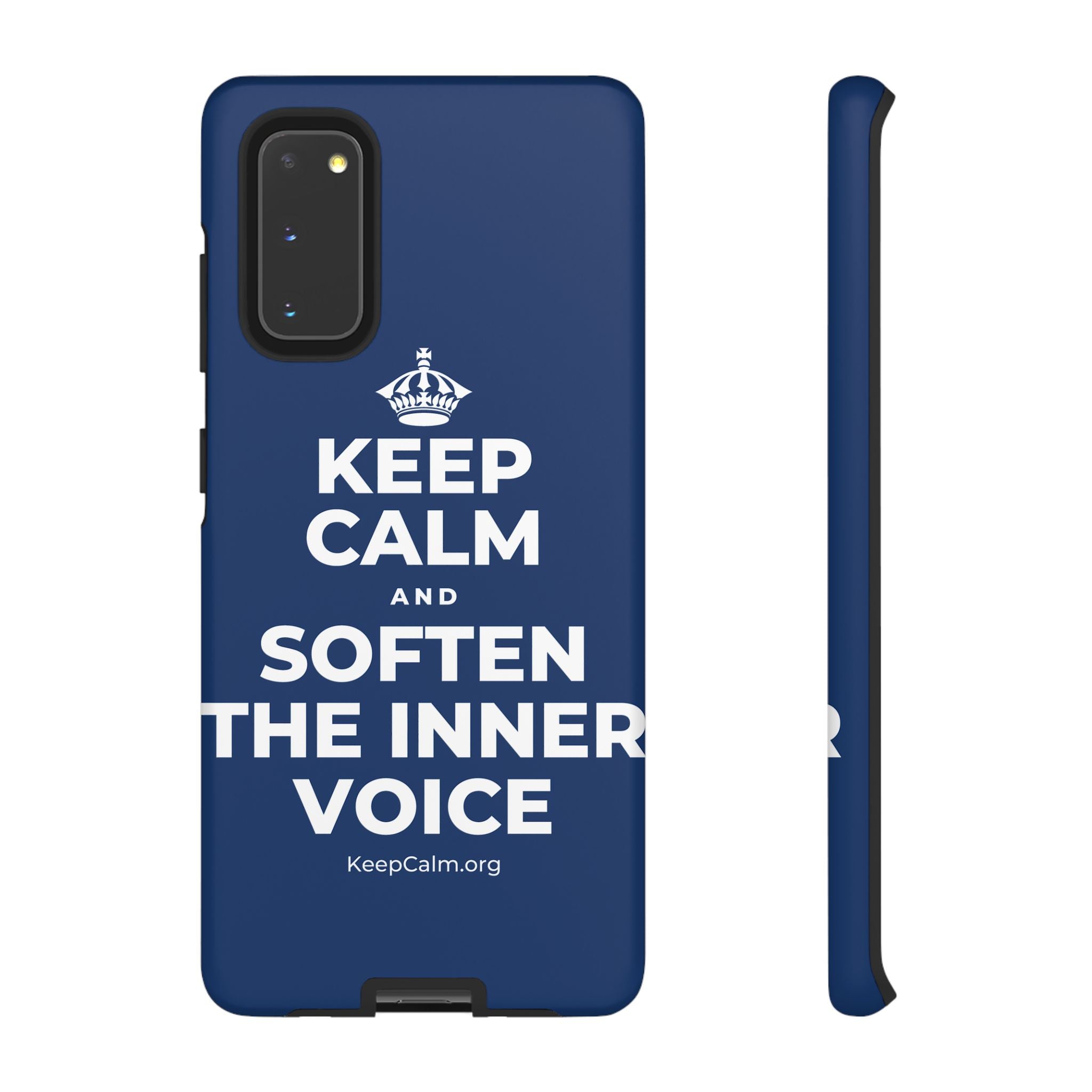 KEEP CALM AND SOFTEN THE INNER VOICE Phone Case