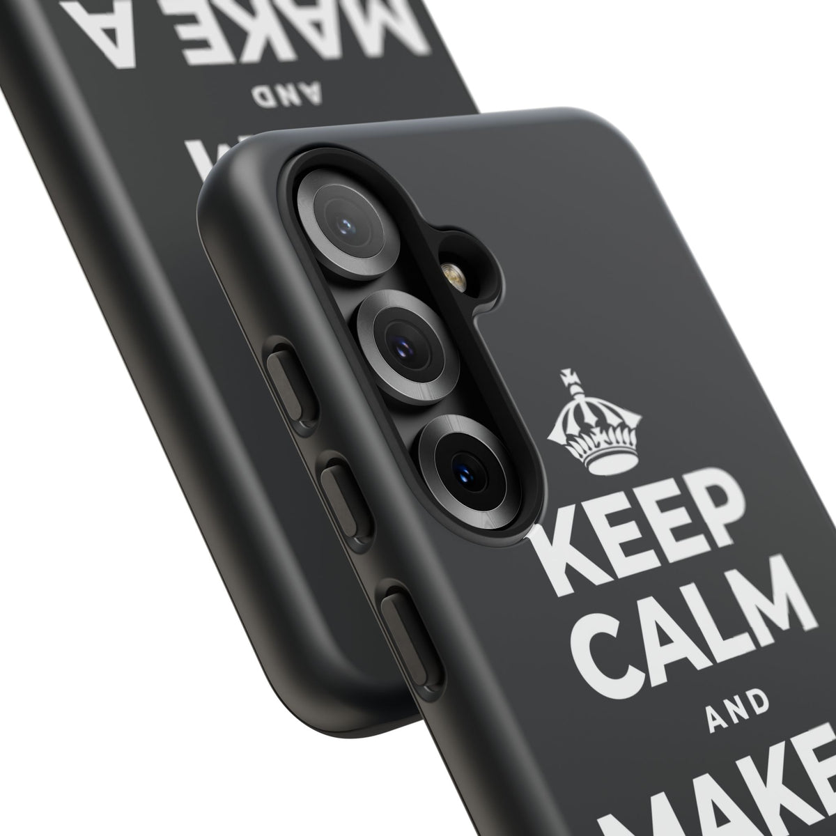 KEEP CALM AND MAKE A HAPPY MEMORY Phone Case (Dark)