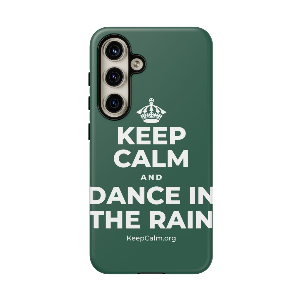 KEEP CALM AND DANCE IN THE RAIN Phone Case