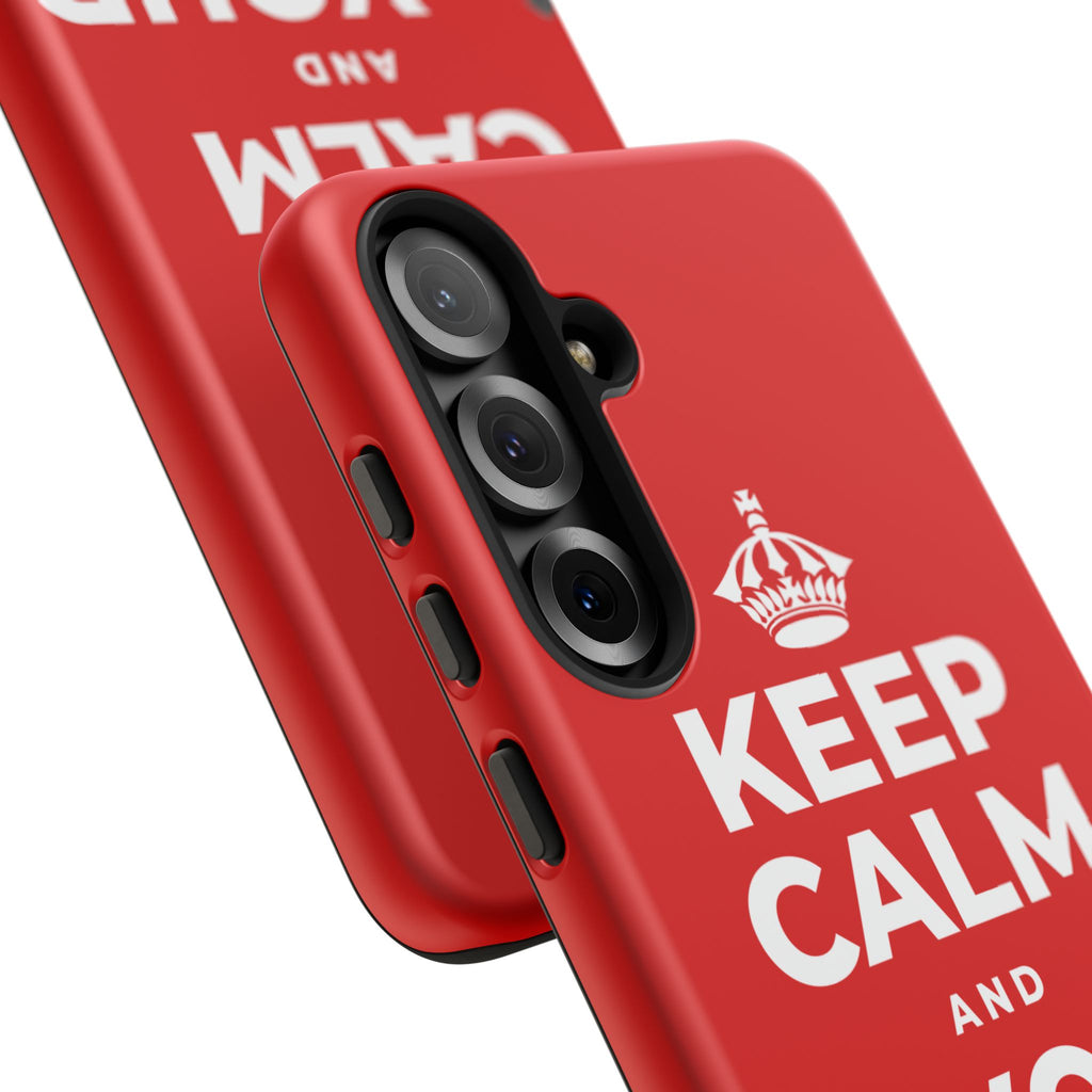 KEEP CALM AND 📞 YOUR MOM Phone Case