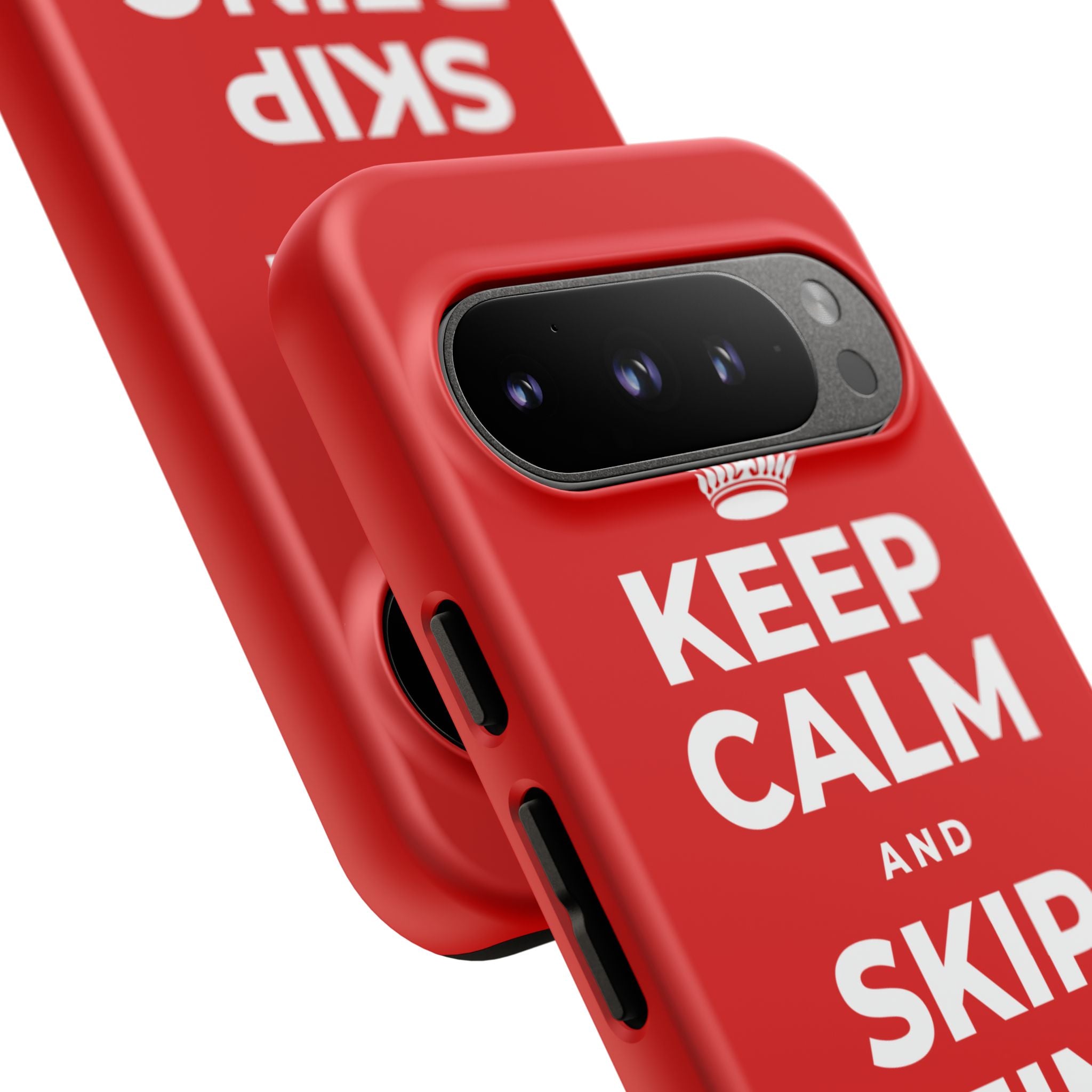 KEEP CALM AND SKIP BEING OKAY TODAY Phone Case