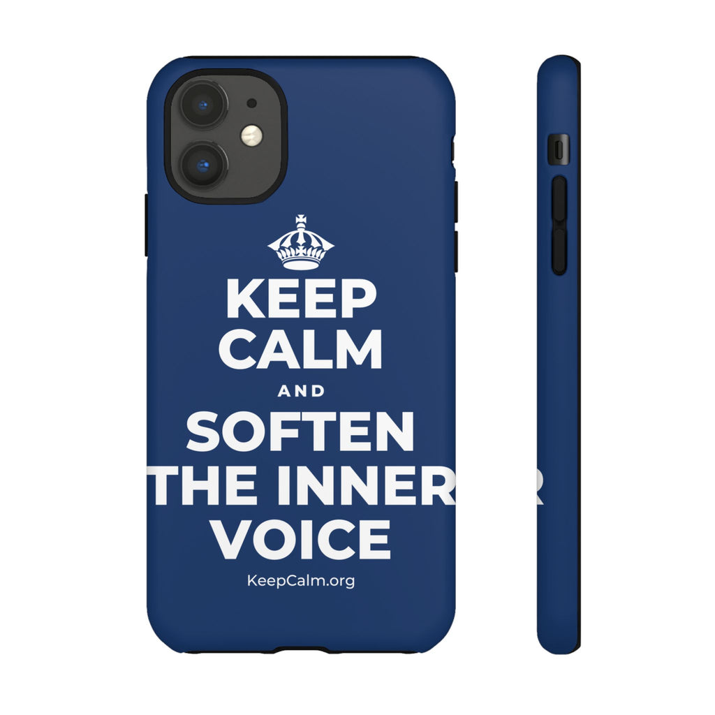 KEEP CALM AND SOFTEN THE INNER VOICE Phone Case