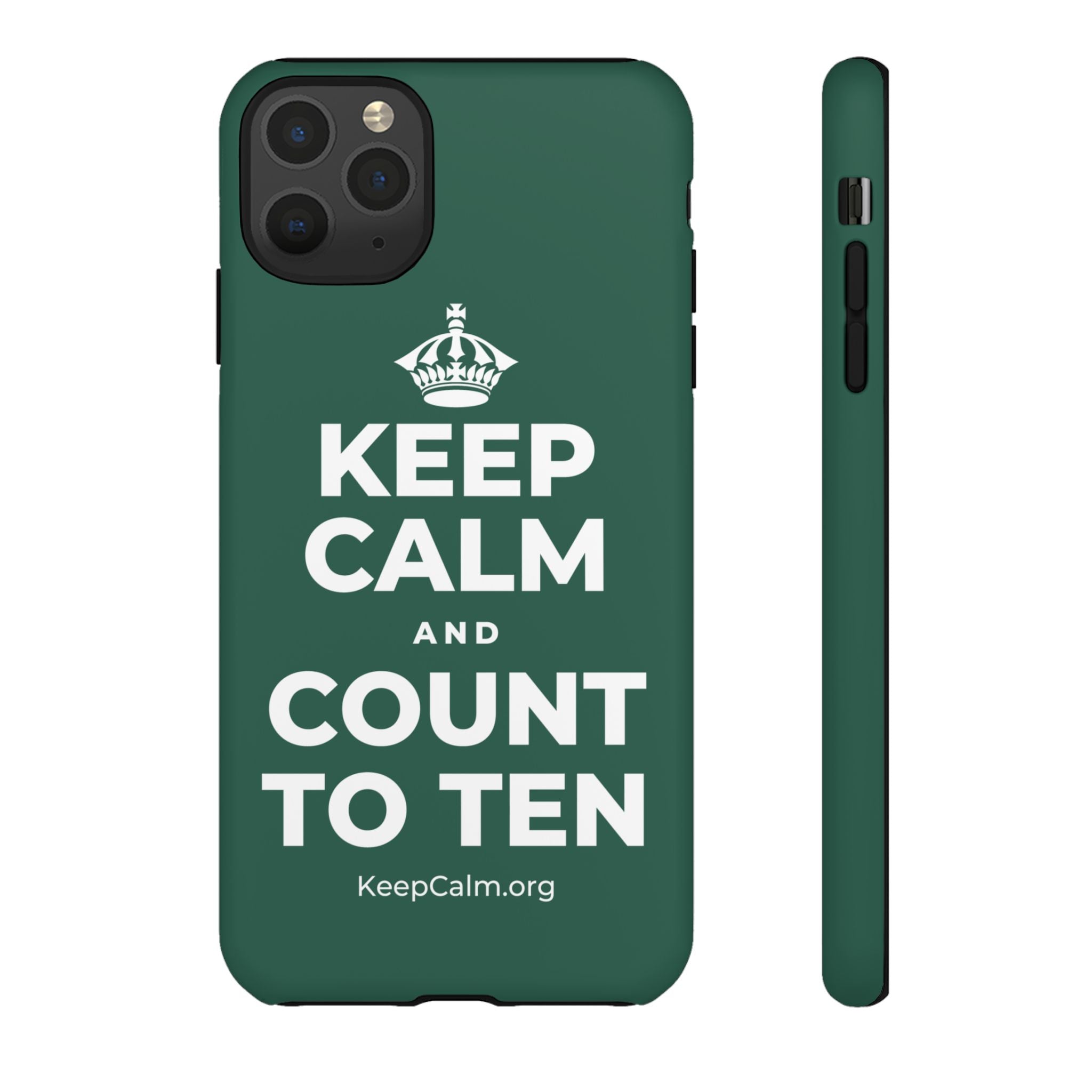 KEEP CALM AND COUNT TO TEN Phone Case