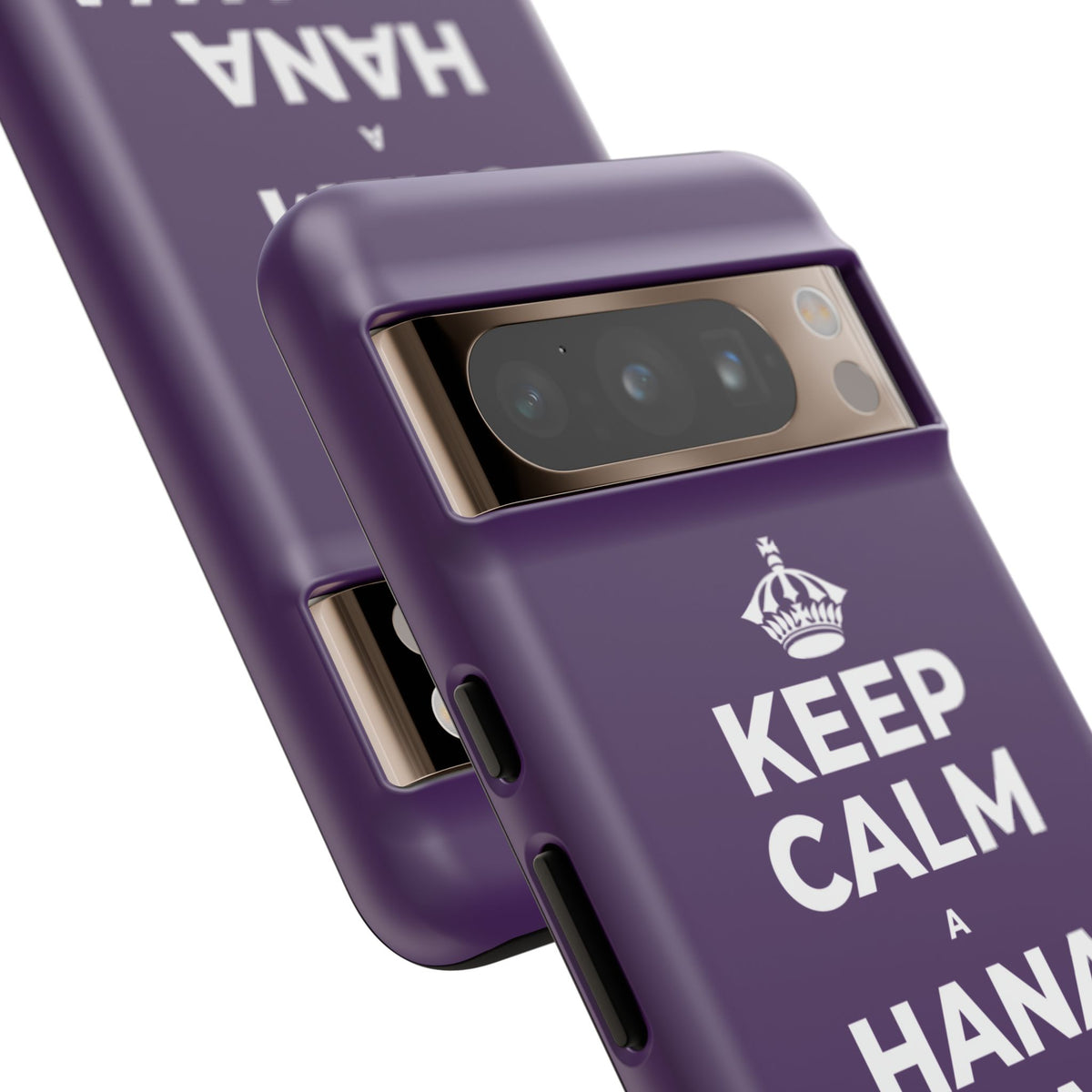 KEEP CALM A HANA MANAWA E PĀʻANI AI Phone Case