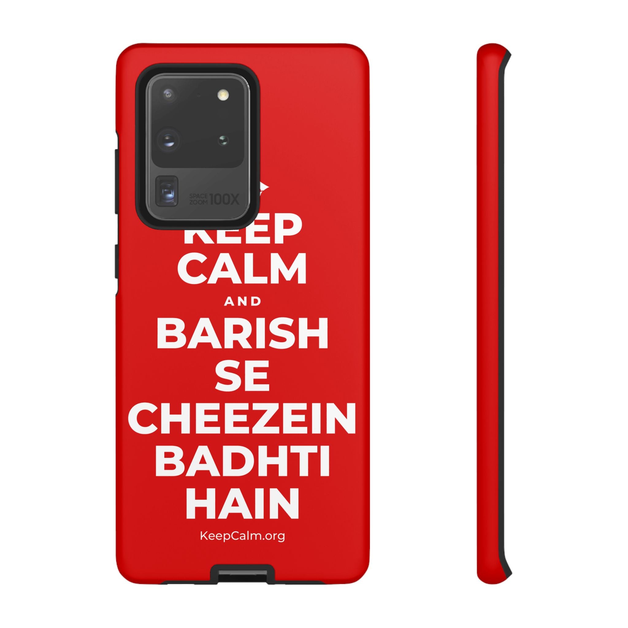 KEEP CALM AND BARISH SE CHEEZEIN BADHTI HAIN Phone Case
