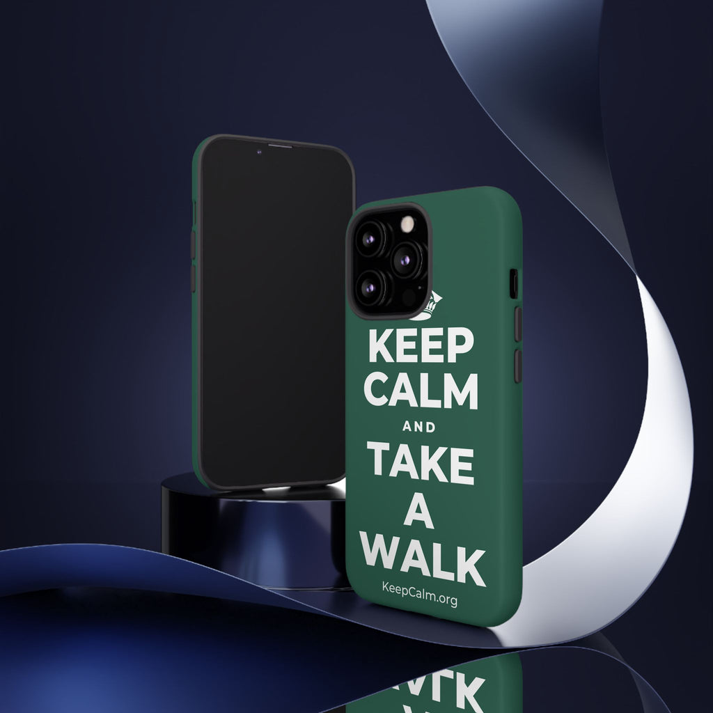 KEEP CALM AND TAKE A WALK Phone Case