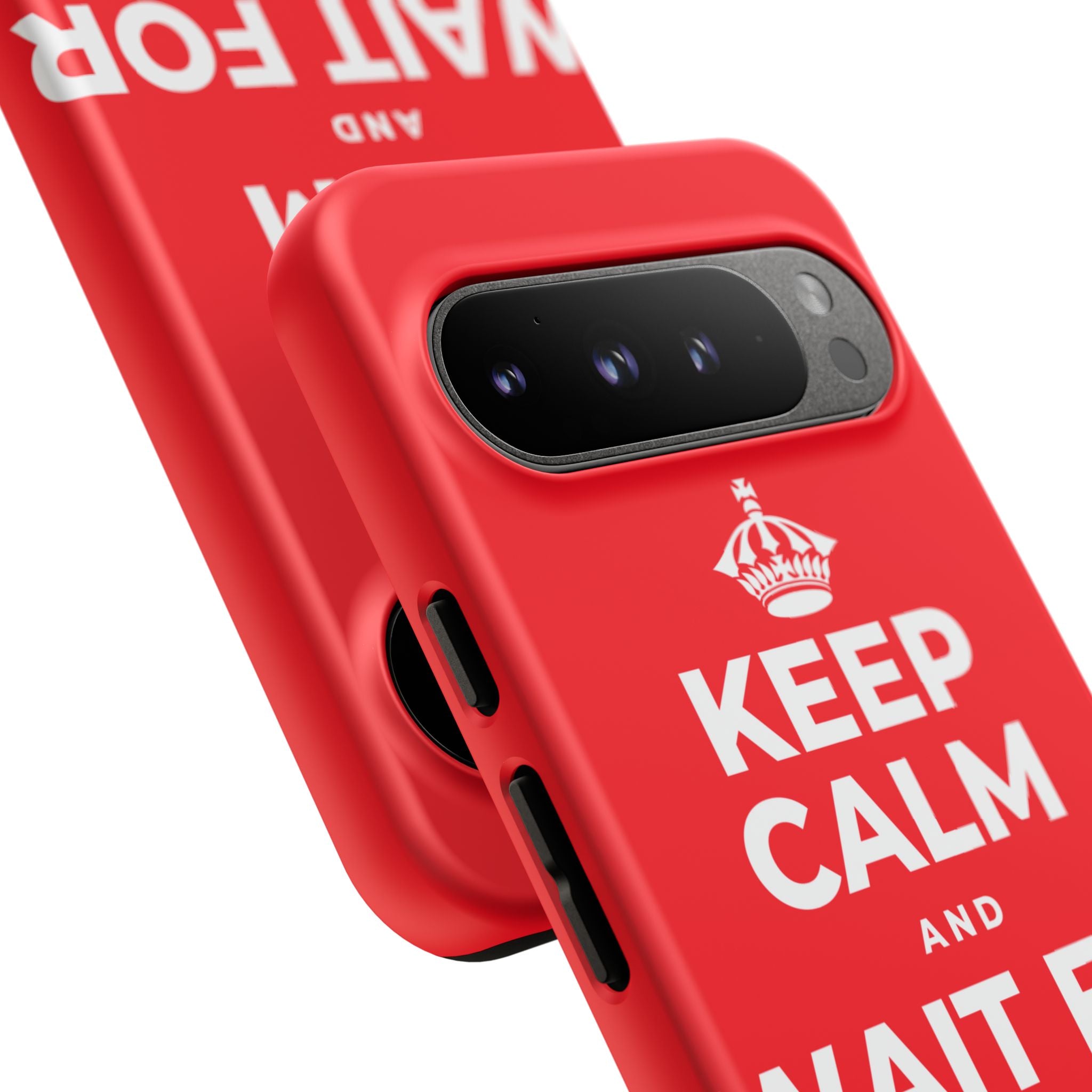 KEEP CALM AND WAIT FOR THE RAINBOW Phone Case