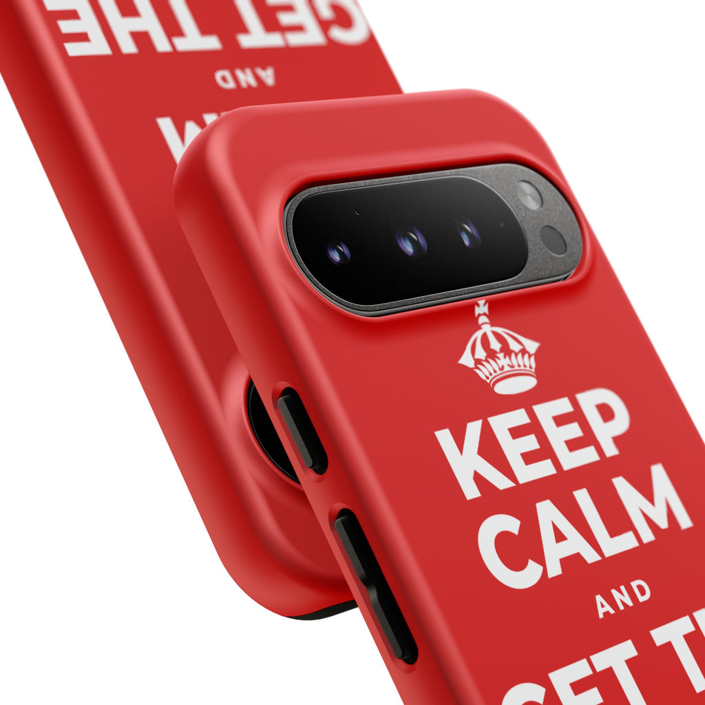 KEEP CALM AND GET THE PARTY STARTED Phone Case