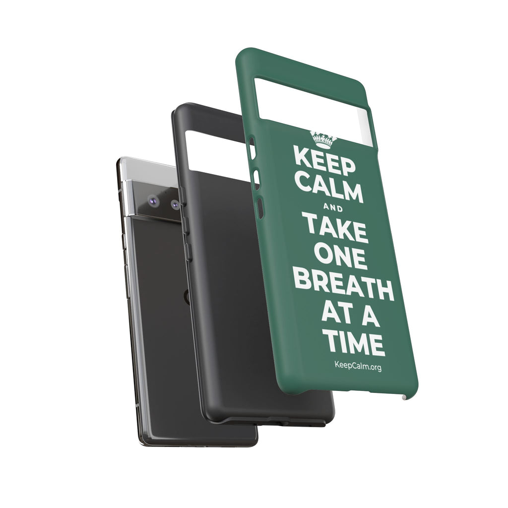 KEEP CALM AND TAKE ONE BREATH AT A TIME Phone Case