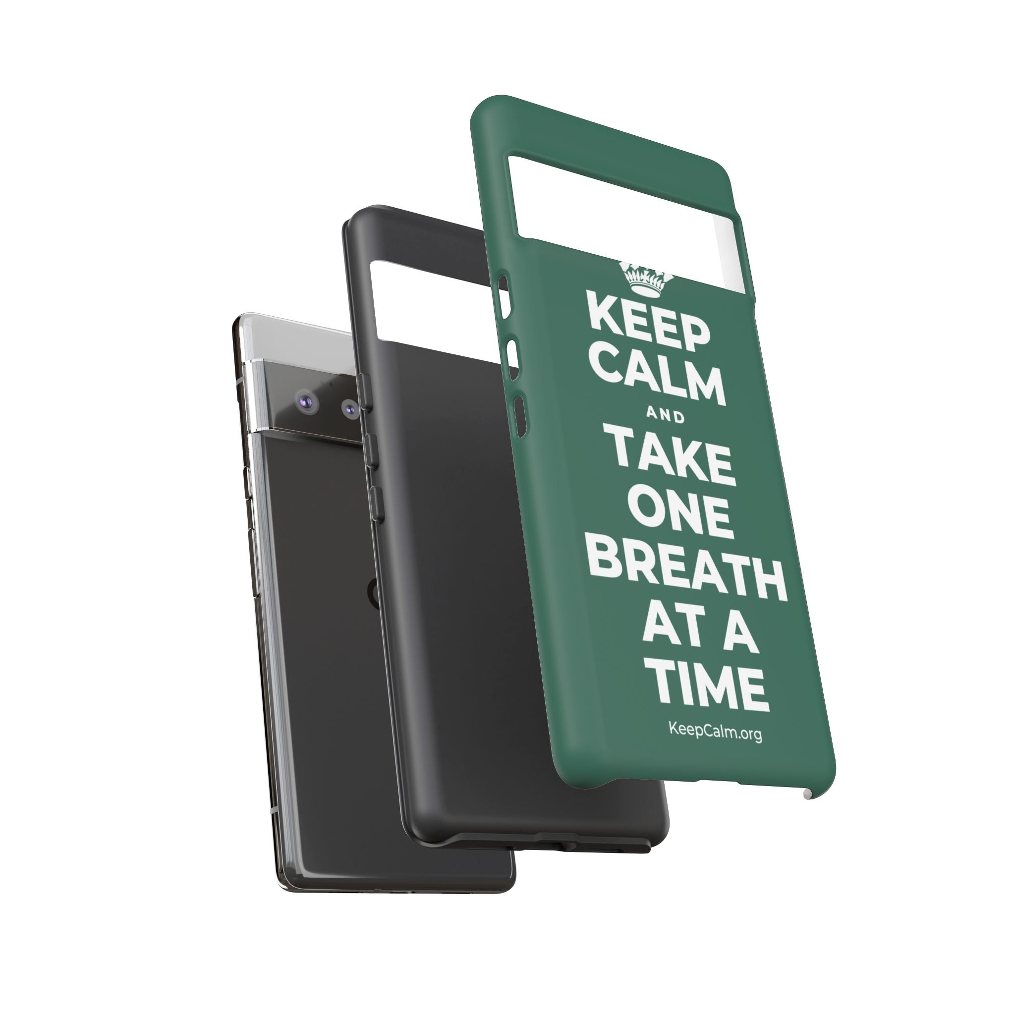 KEEP CALM AND TAKE ONE BREATH AT A TIME Phone Case