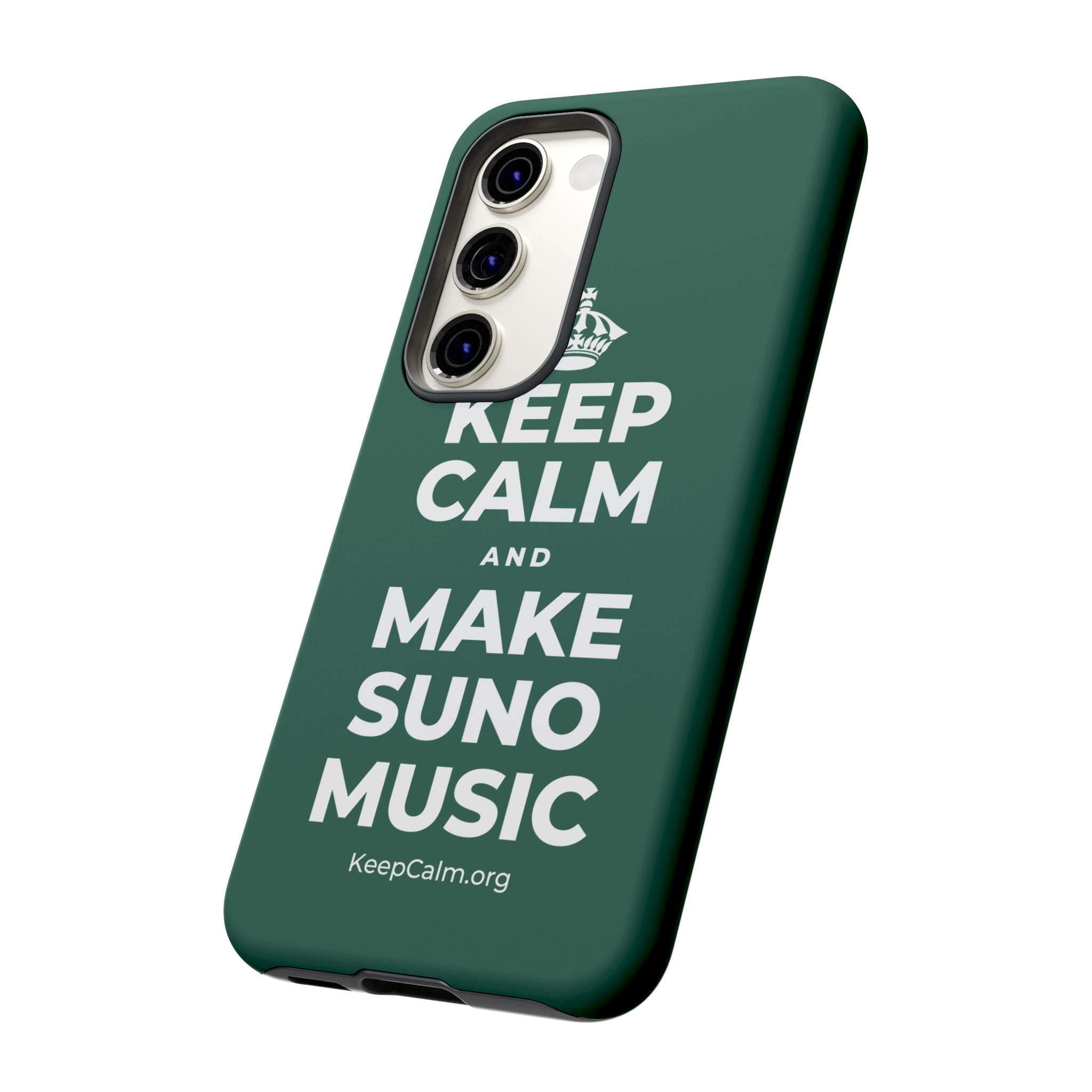 KEEP CALM AND MAKE SUNO MUSIC Phone Case
