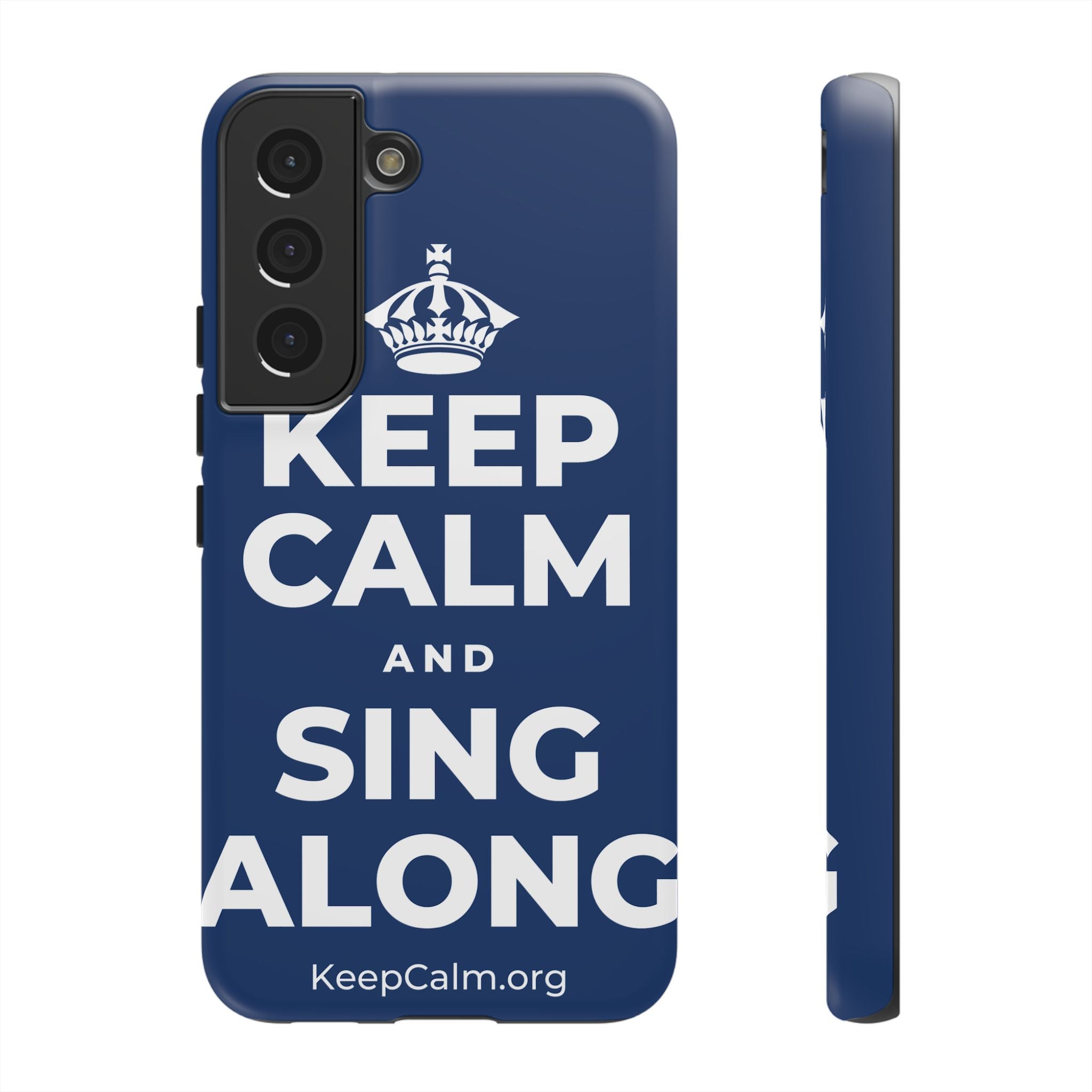 KEEP CALM AND SING ALONG Phone Case
