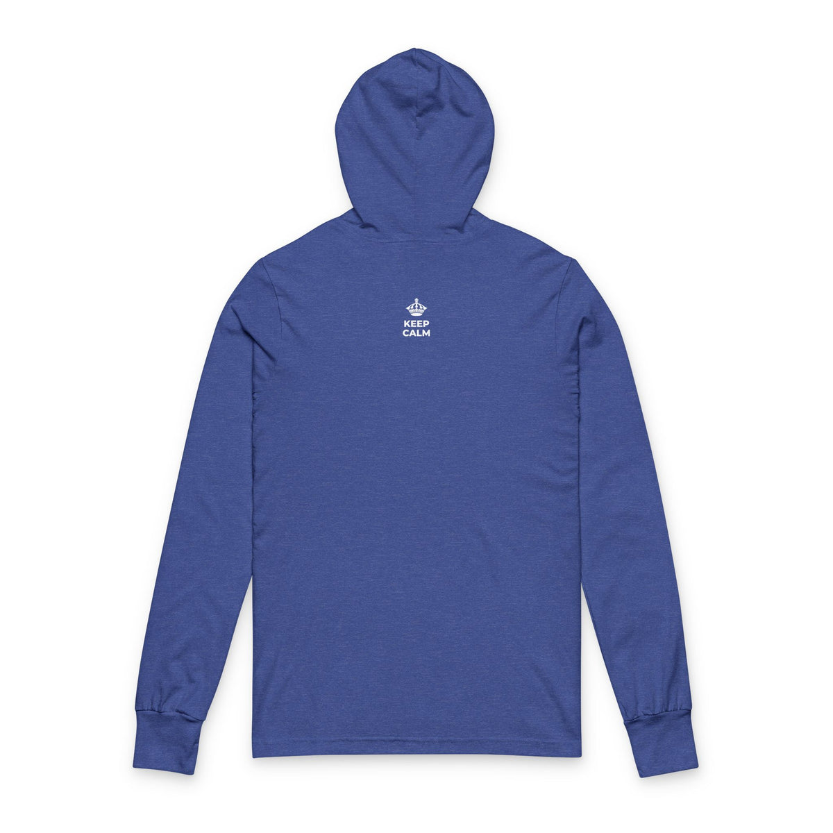 KEEP CALM AND BREATHE SLOW Hooded Long Sleeve Tee